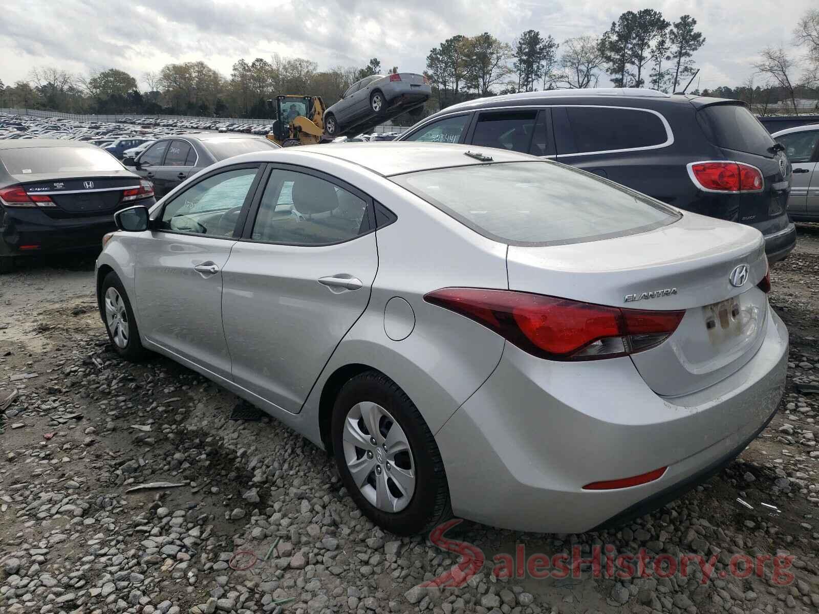 5NPDH4AE8GH767636 2016 HYUNDAI ELANTRA