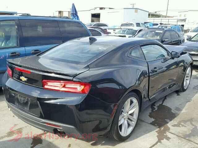 2016 CHEVROLET CAMARO VIN 1G1FB1RX4G0193038, rear 3/4 view
