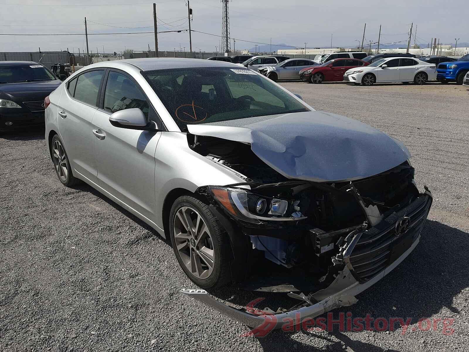 5NPD84LF7JH214327 2018 HYUNDAI ELANTRA