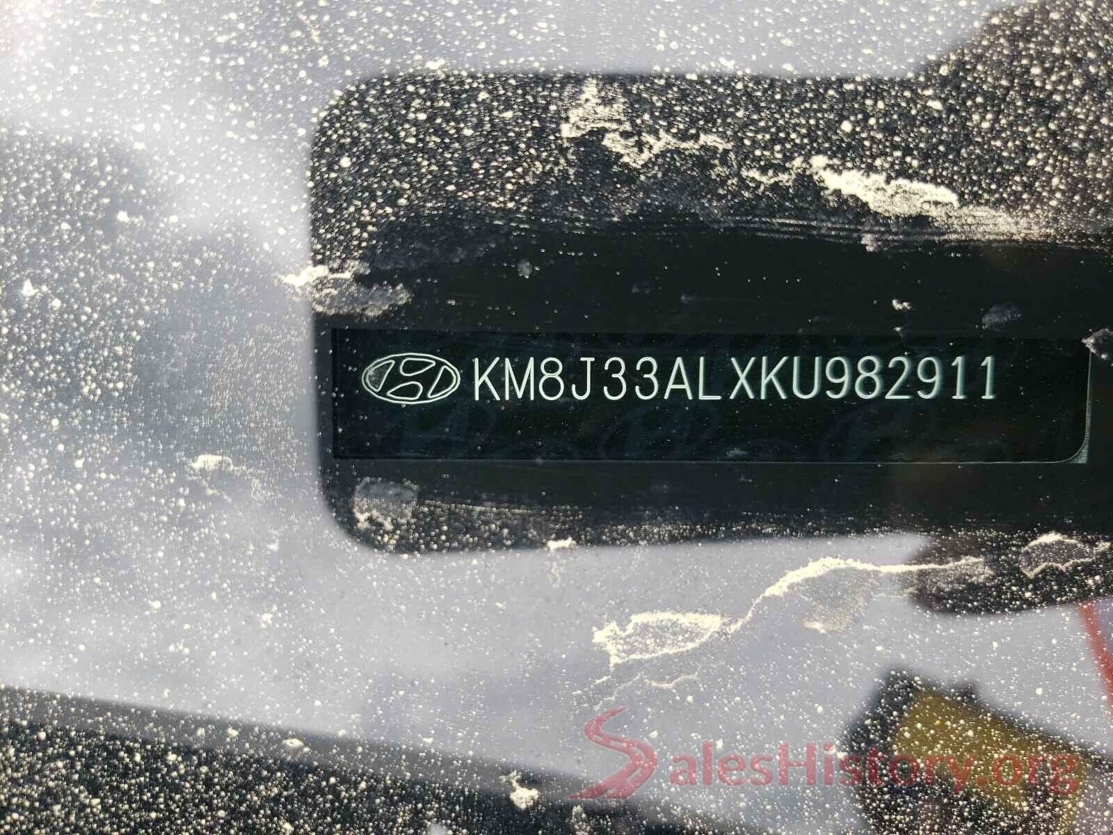 KM8J33ALXKU982911 2019 HYUNDAI TUCSON