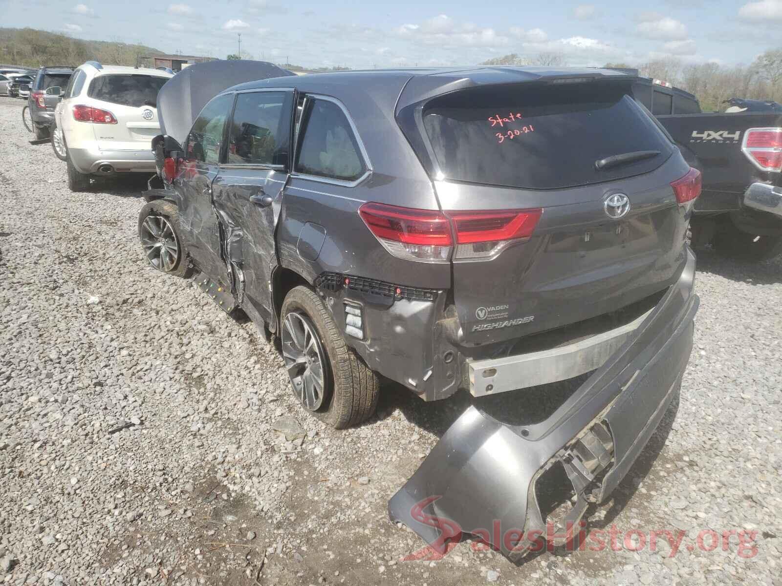 5TDZARFH5HS024440 2017 TOYOTA HIGHLANDER