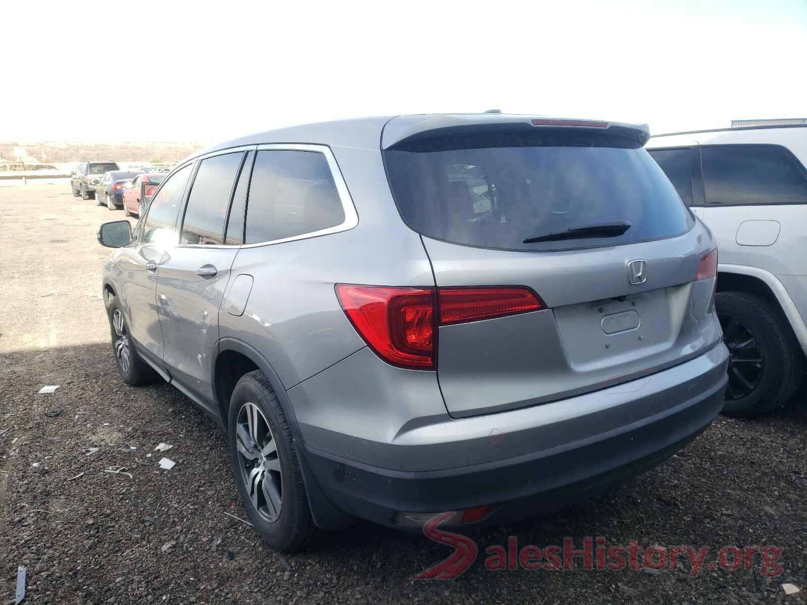 5FNYF5H55HB017100 2017 HONDA PILOT