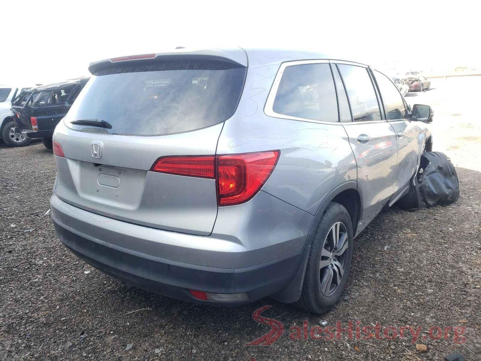 5FNYF5H55HB017100 2017 HONDA PILOT