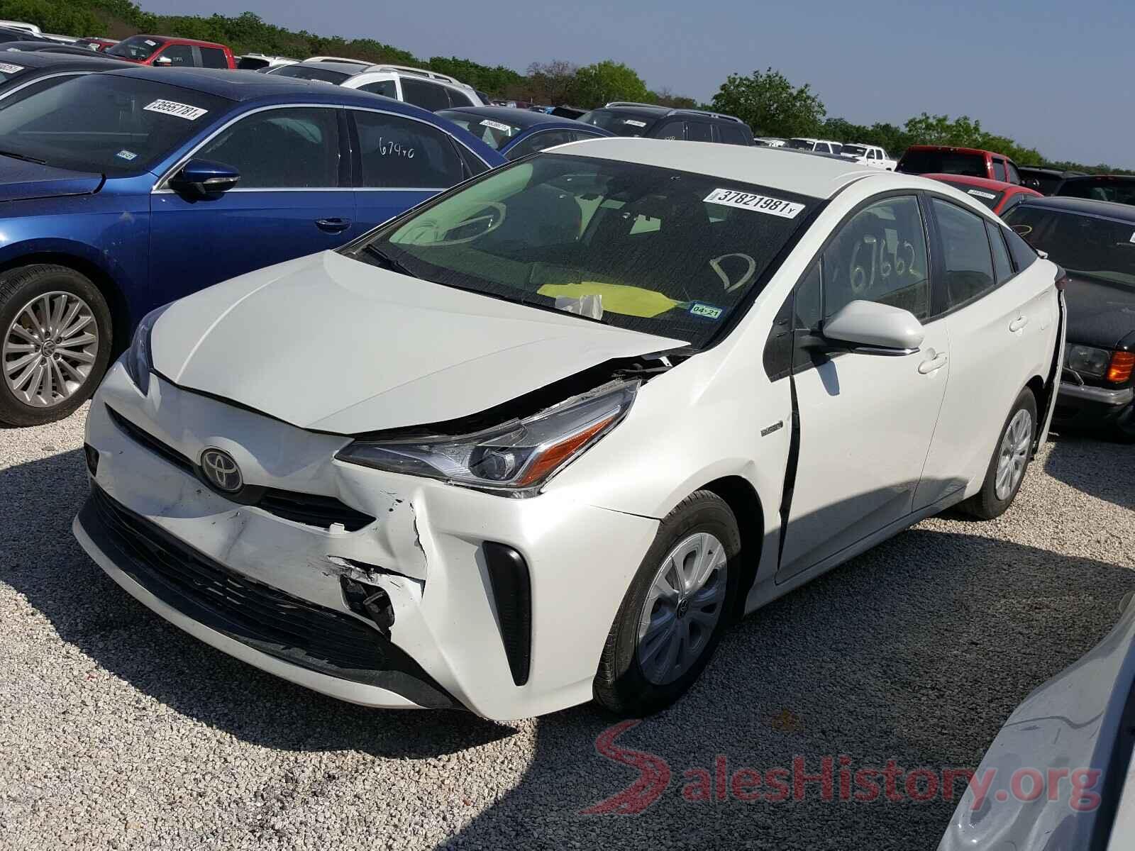 JTDKARFU0K3081930 2019 TOYOTA PRIUS