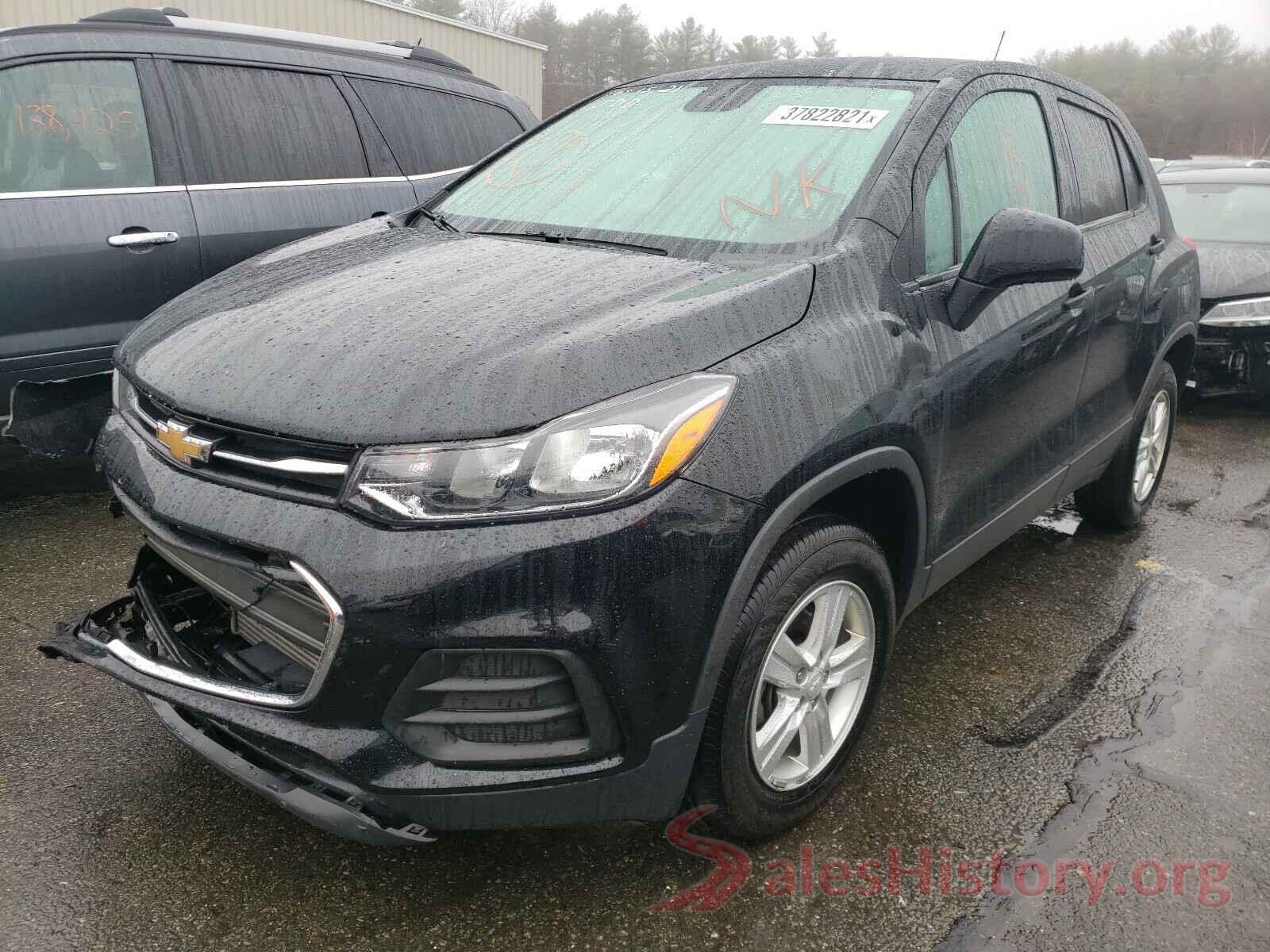 3GNCJNSBXKL389653 2019 CHEVROLET TRAX