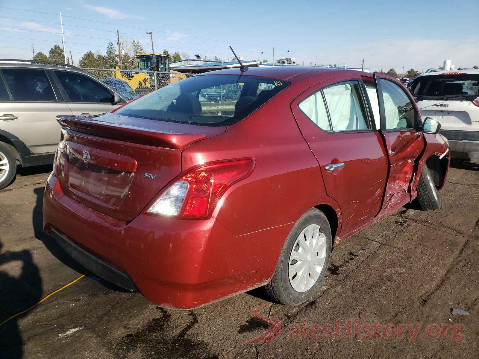 3N1CN7AP3KL863905 2019 NISSAN VERSA