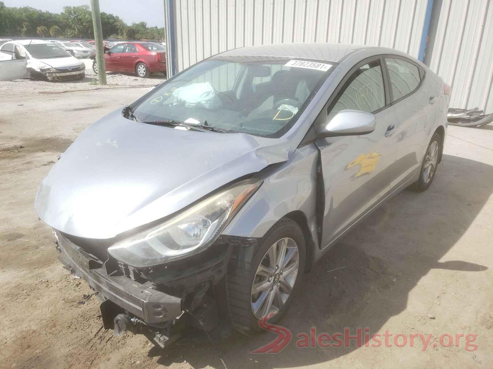 5NPDH4AE3GH660137 2016 HYUNDAI ELANTRA