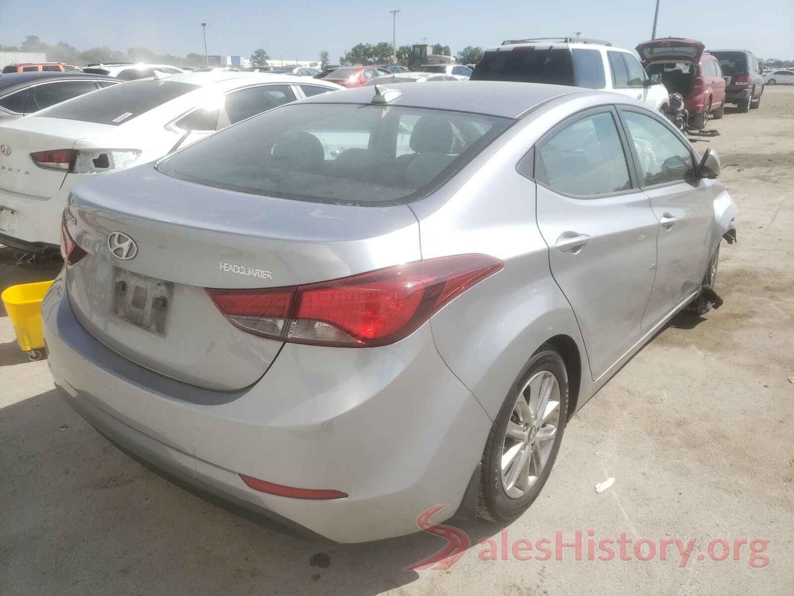 5NPDH4AE3GH660137 2016 HYUNDAI ELANTRA