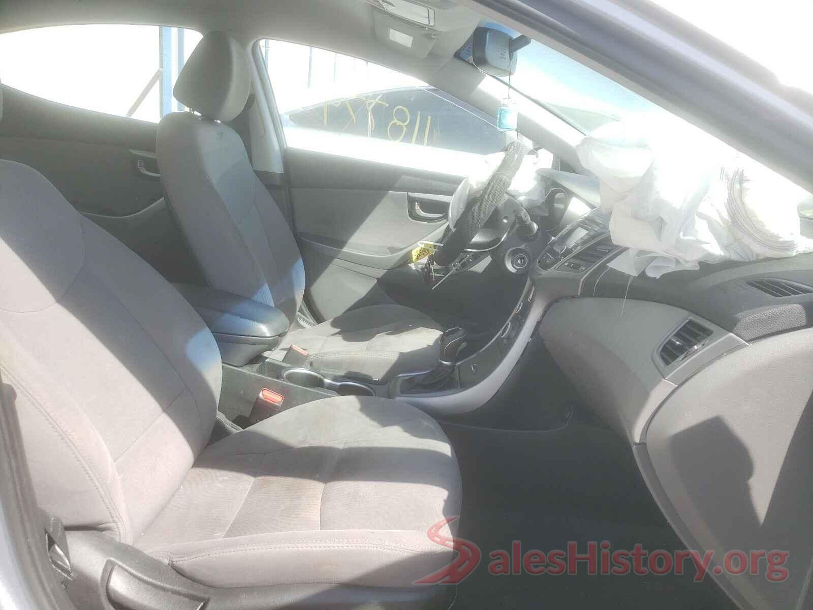 5NPDH4AE3GH660137 2016 HYUNDAI ELANTRA