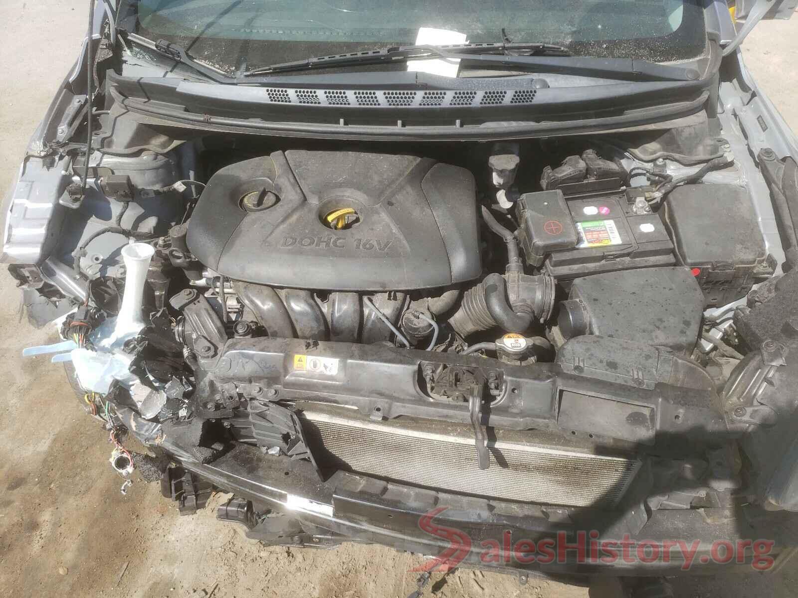 5NPDH4AE3GH660137 2016 HYUNDAI ELANTRA