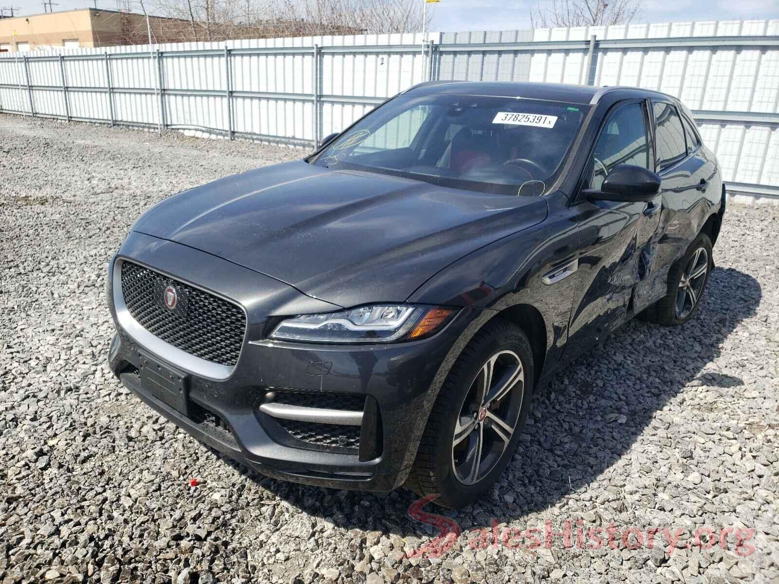 SADCL2GX0KA352659 2019 JAGUAR F-PACE