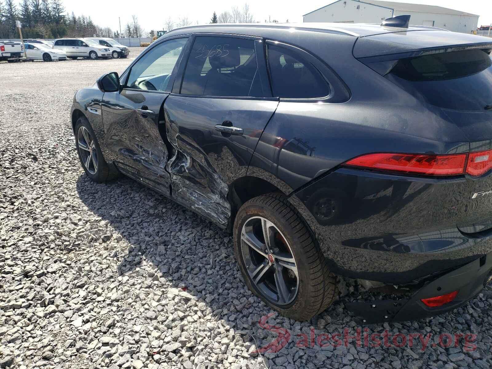 SADCL2GX0KA352659 2019 JAGUAR F-PACE