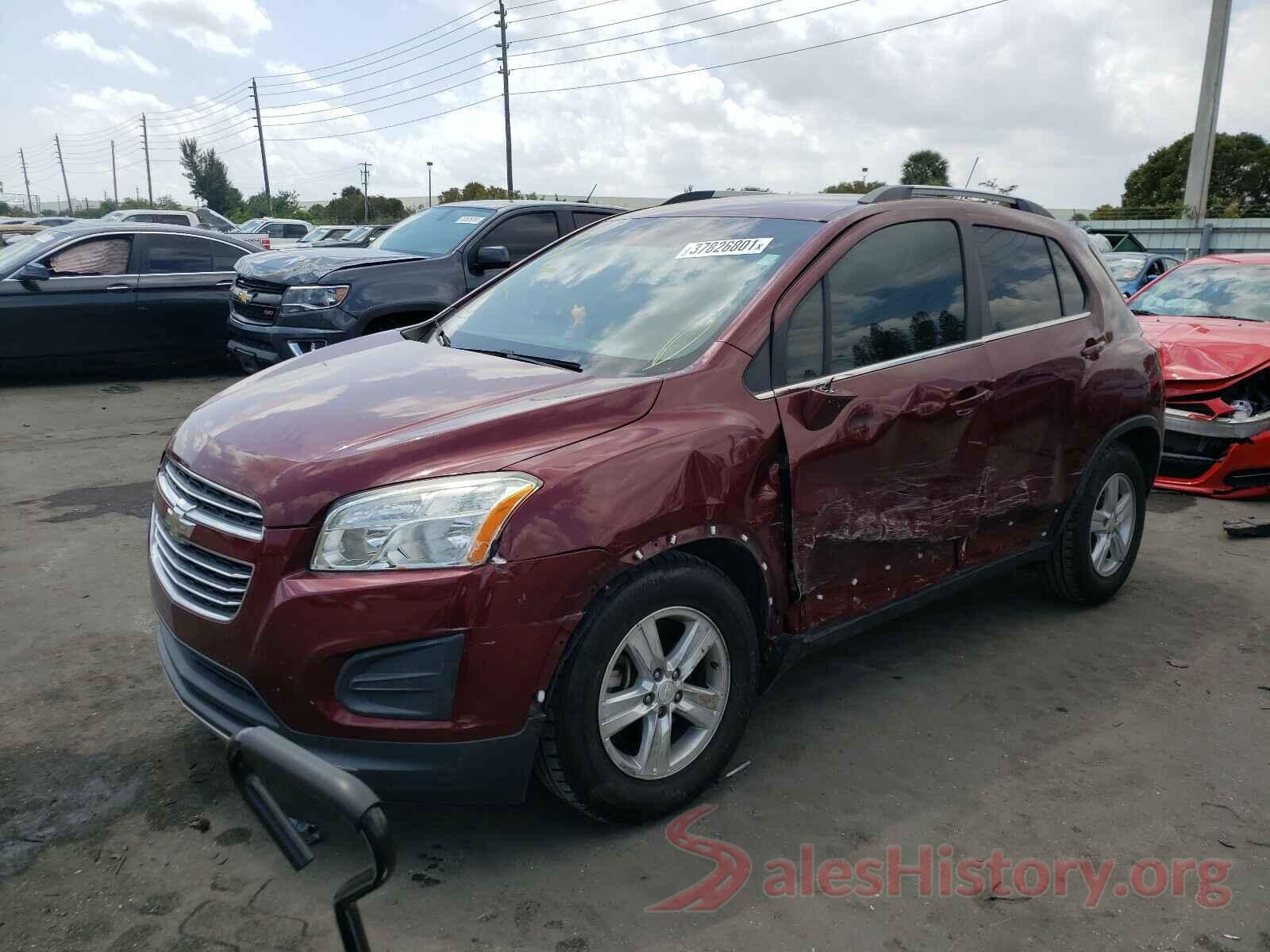 3GNCJLSB4GL193221 2016 CHEVROLET TRAX