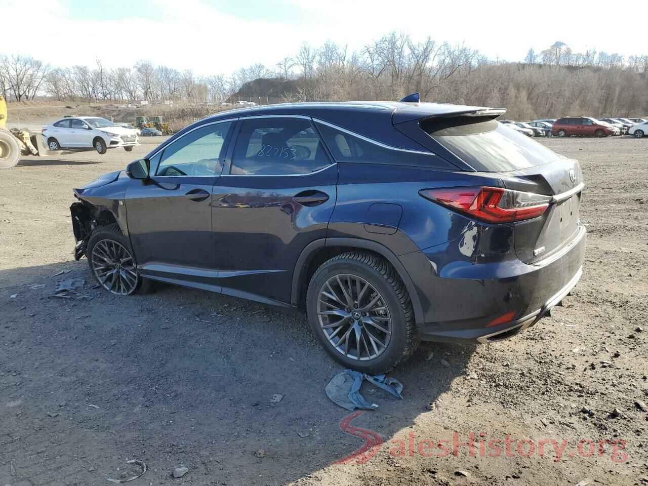 2T2YZMDA0LC252663 2020 LEXUS RX350