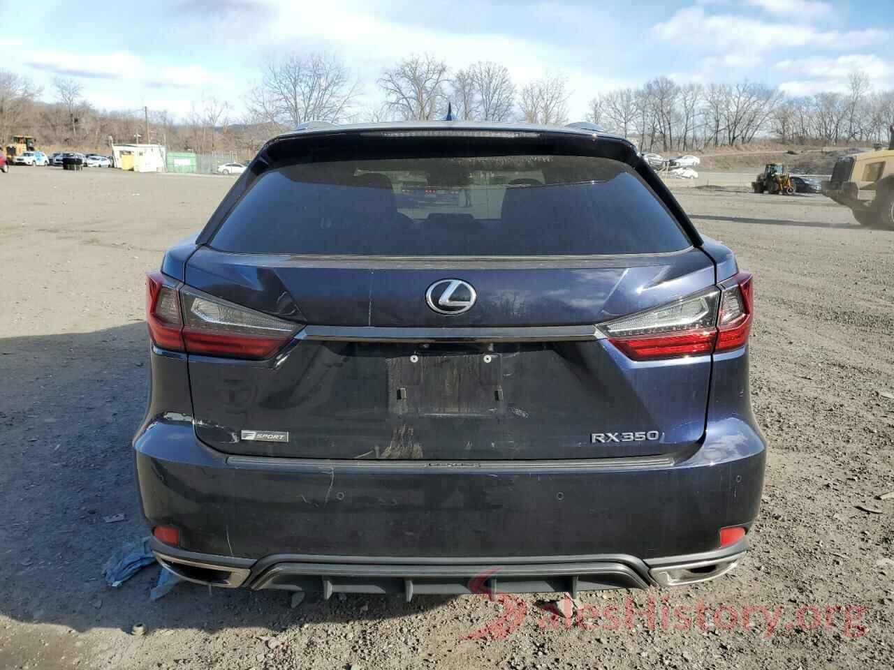 2T2YZMDA0LC252663 2020 LEXUS RX350