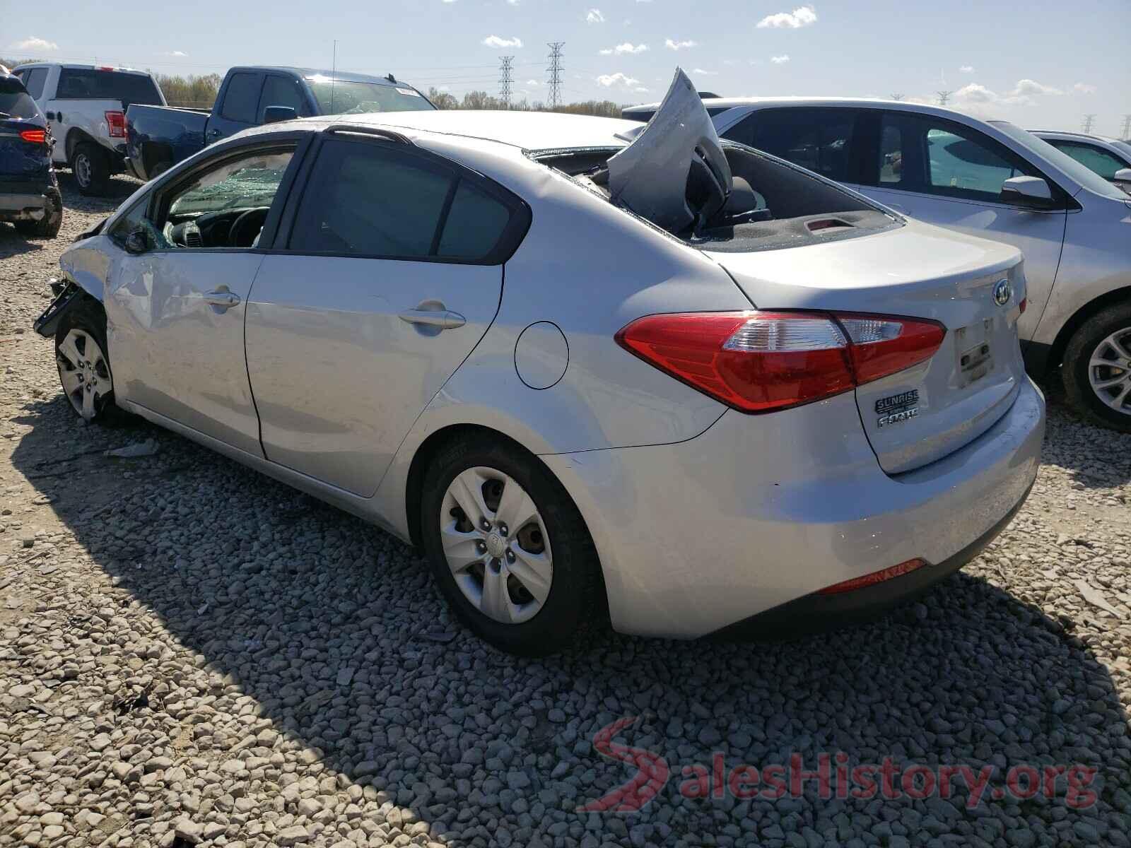 KNAFK4A63G5445826 2016 KIA FORTE