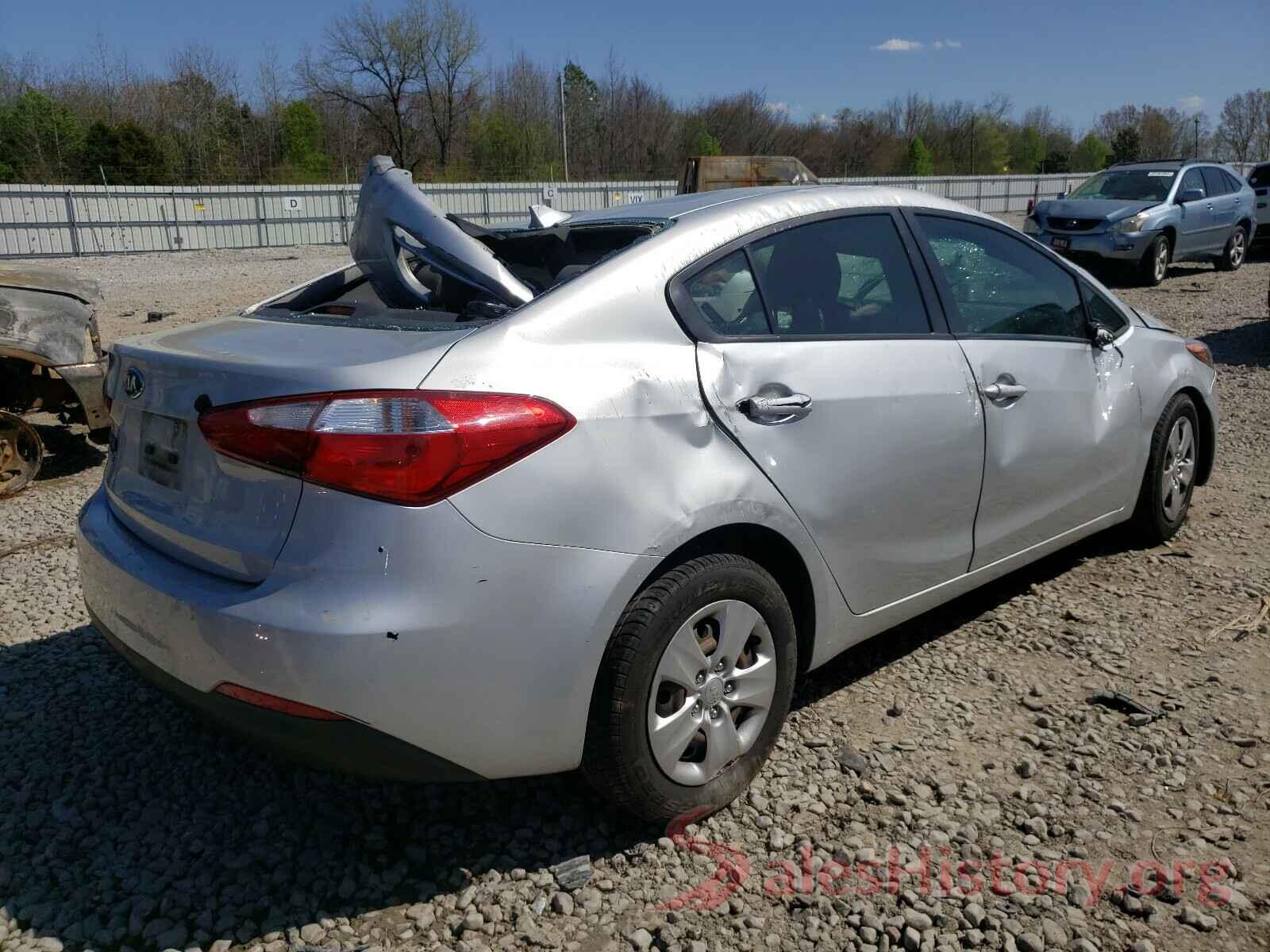 KNAFK4A63G5445826 2016 KIA FORTE