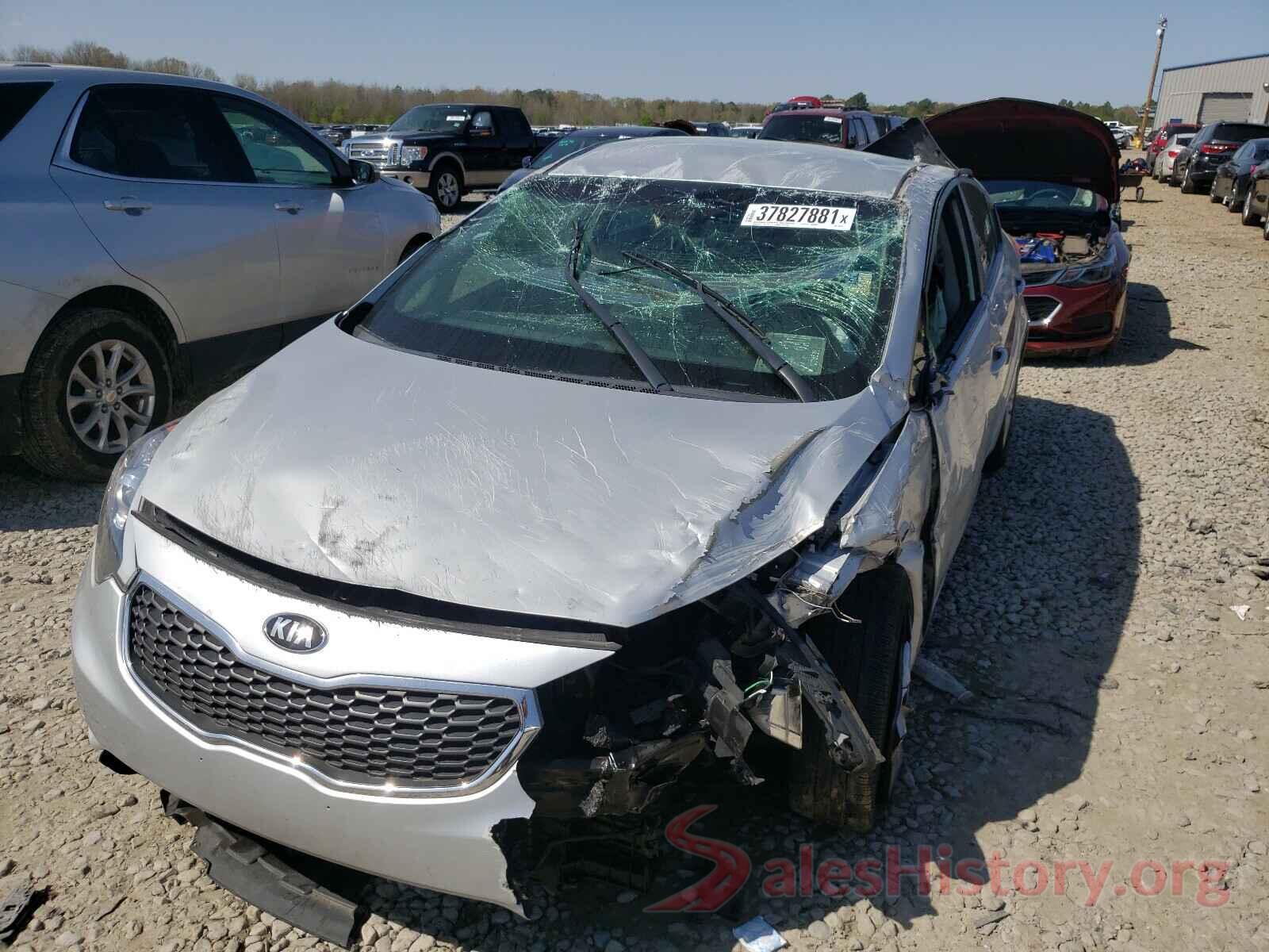 KNAFK4A63G5445826 2016 KIA FORTE