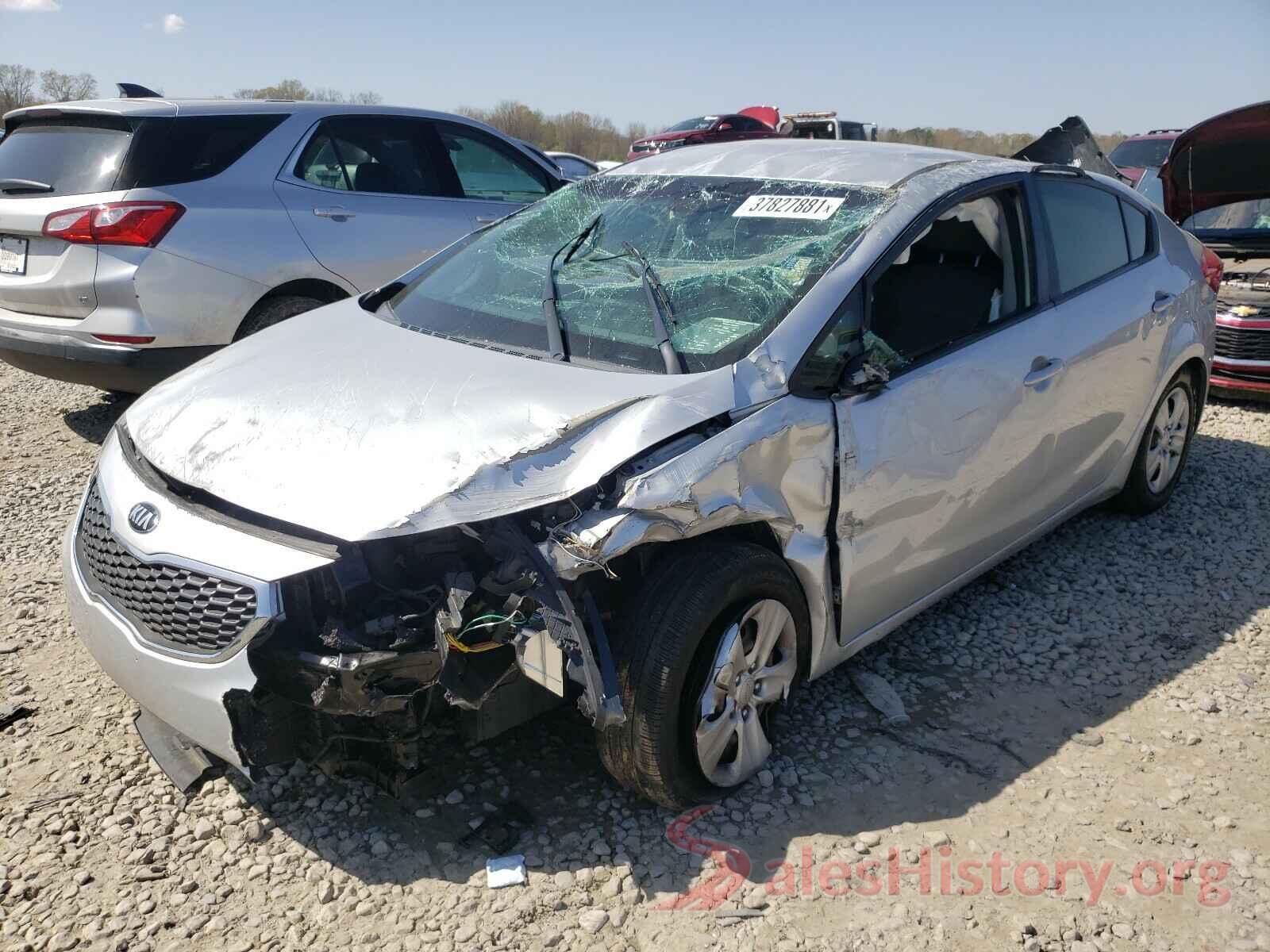 KNAFK4A63G5445826 2016 KIA FORTE