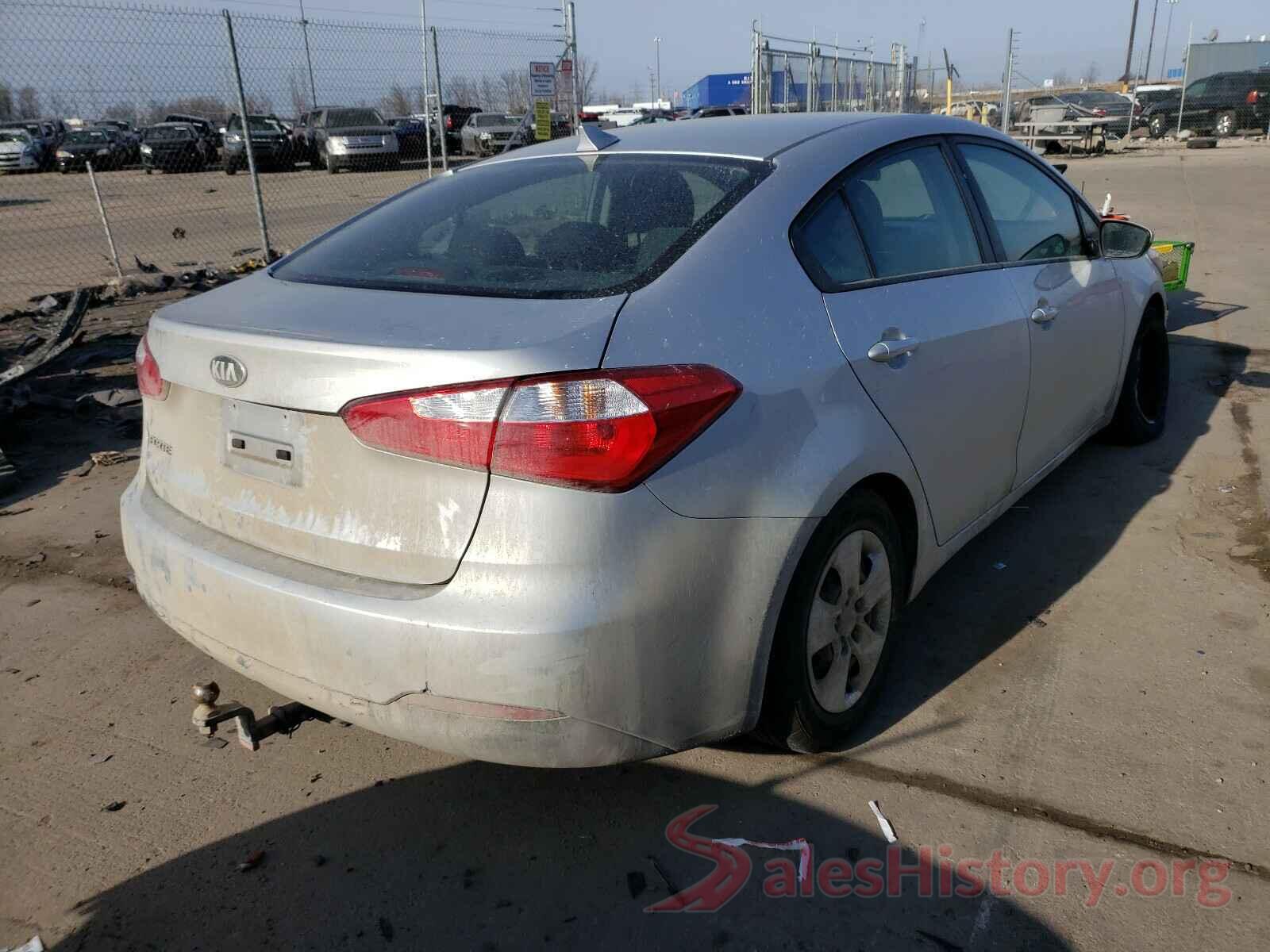 KNAFK4A65G5617418 2016 KIA FORTE