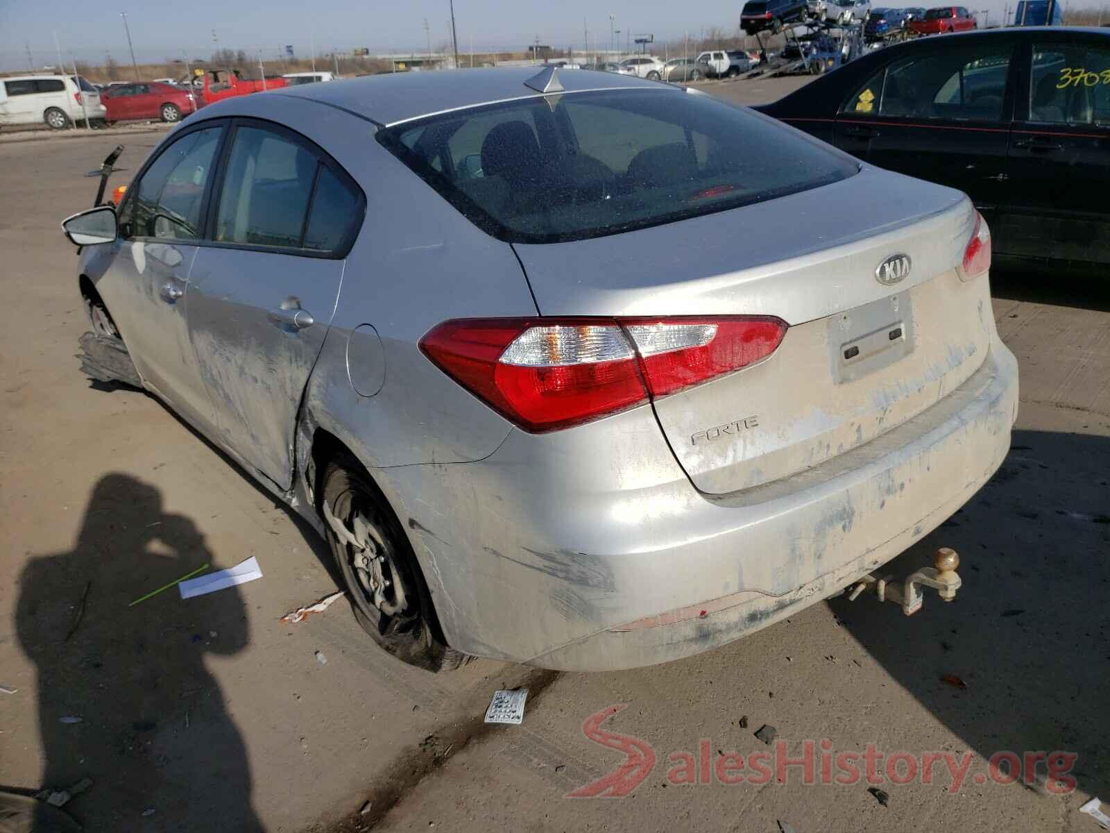 KNAFK4A65G5617418 2016 KIA FORTE