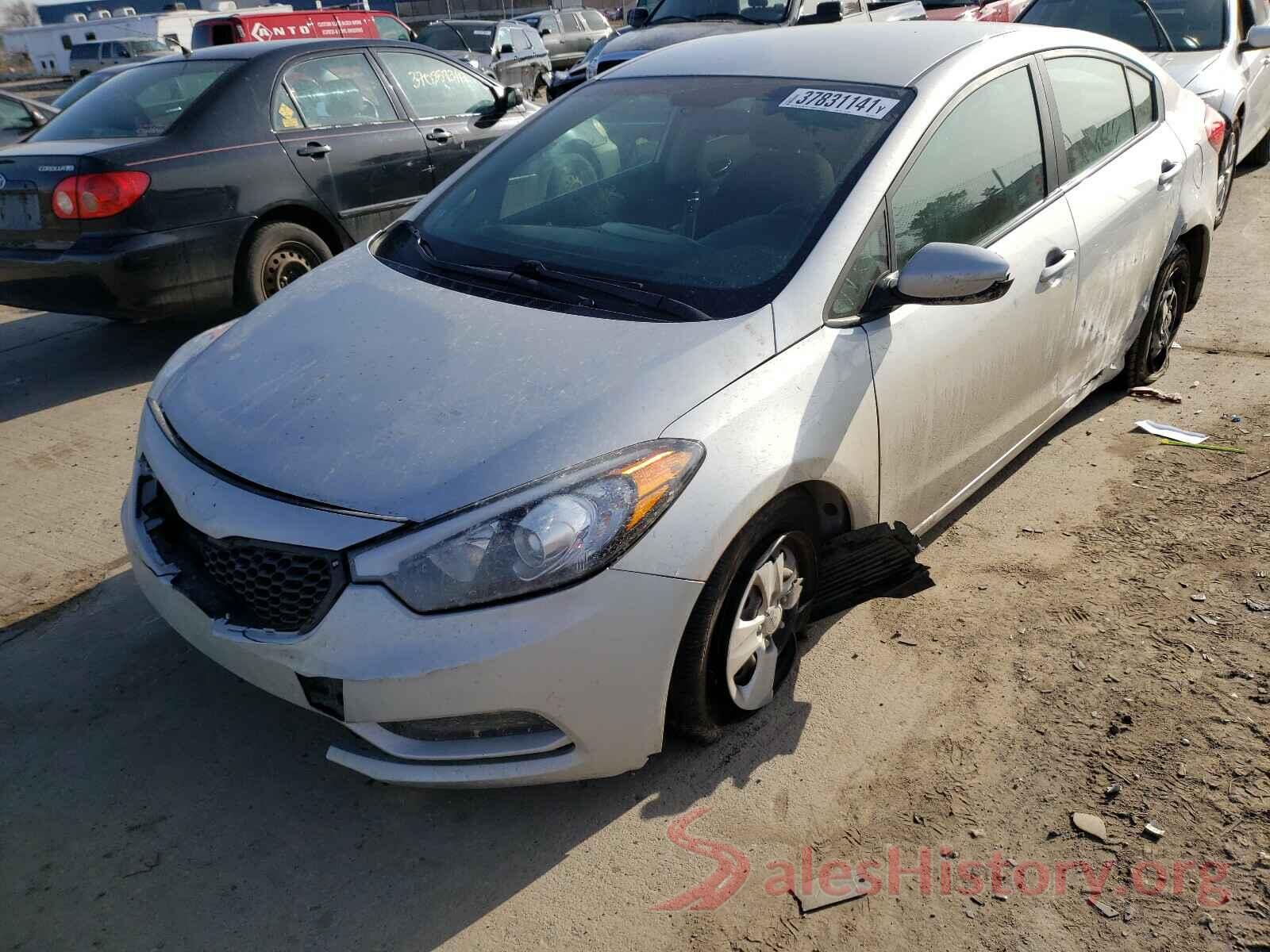 KNAFK4A65G5617418 2016 KIA FORTE