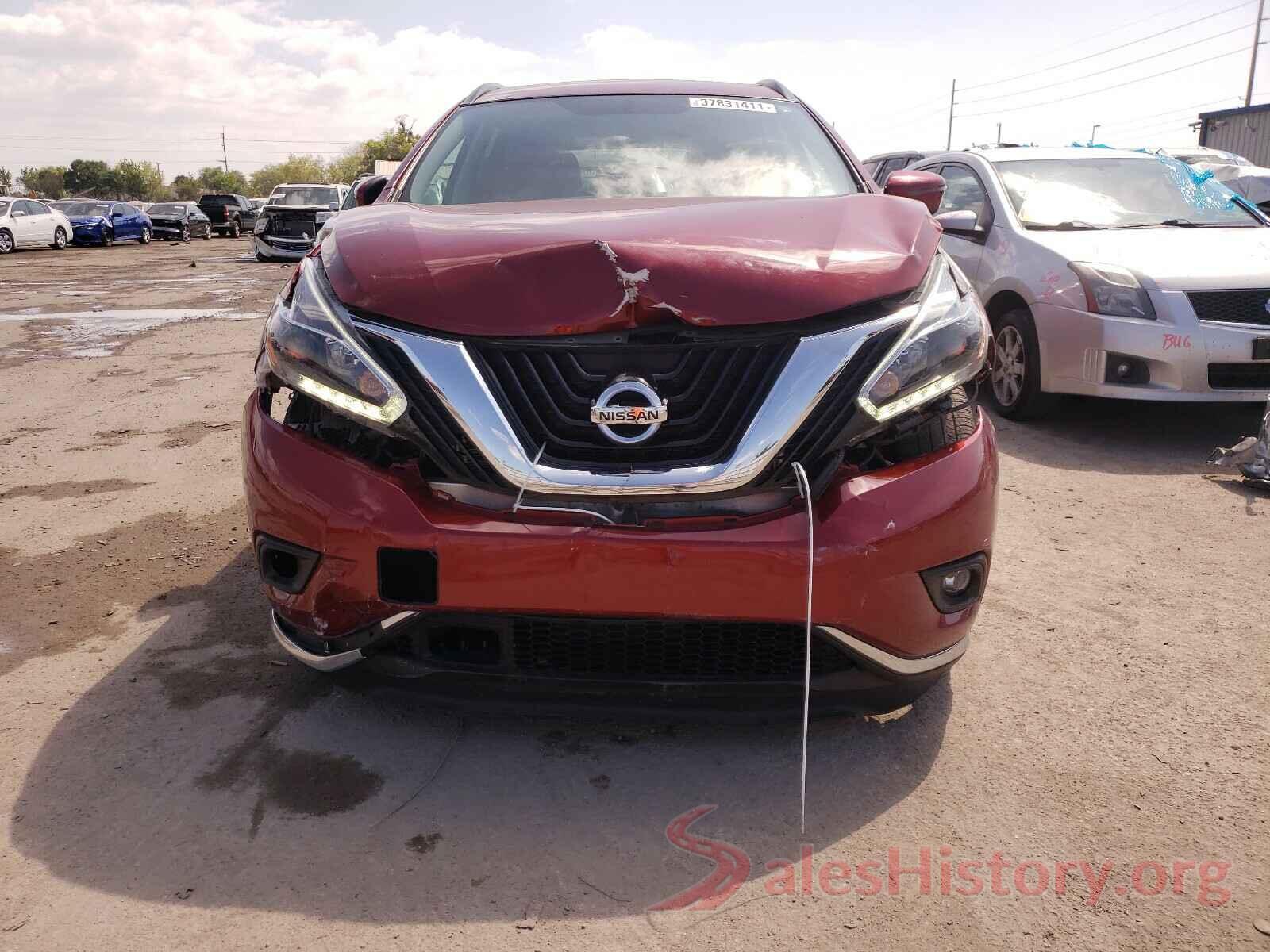 5N1AZ2MGXJN167107 2018 NISSAN MURANO