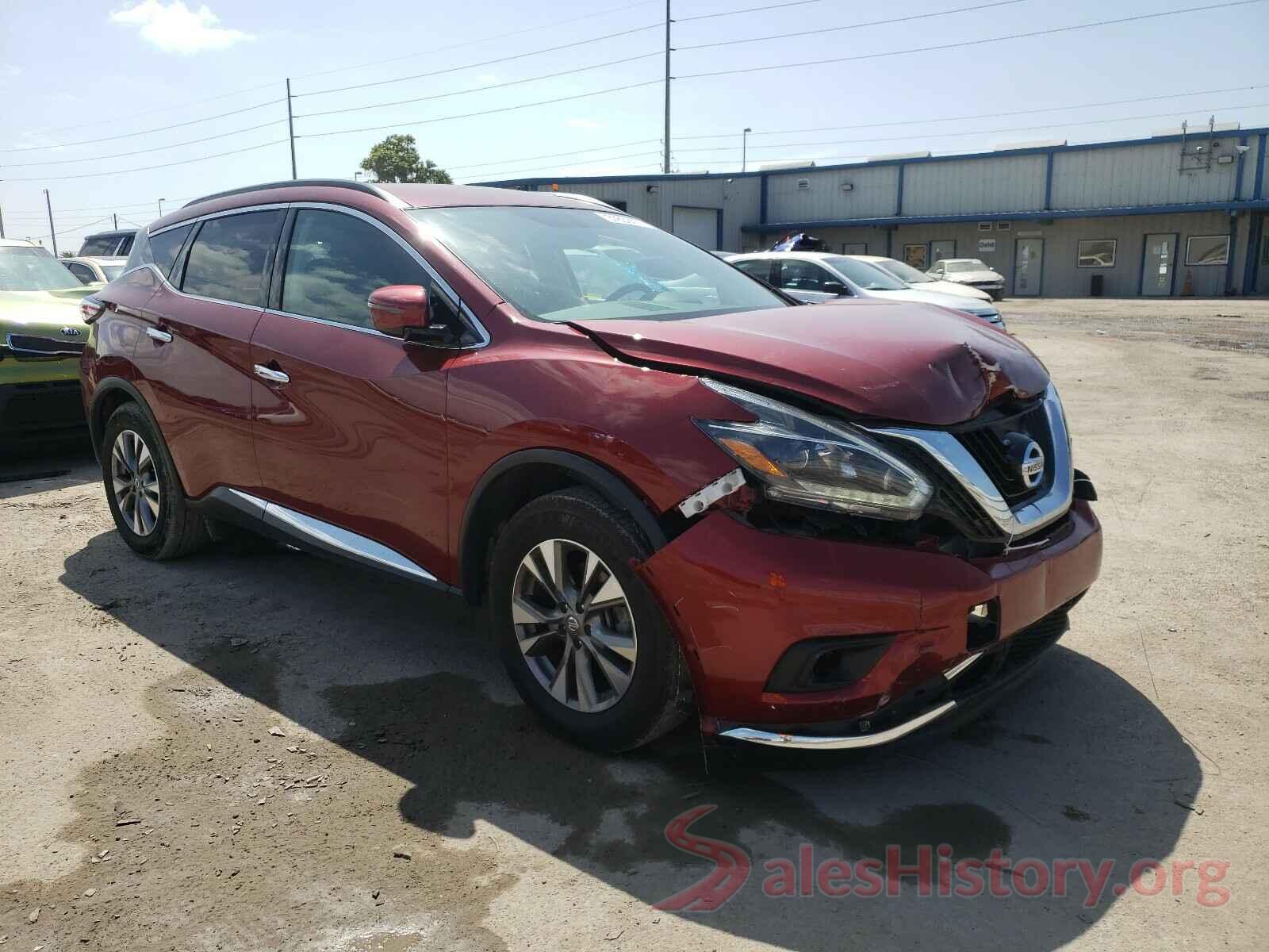 5N1AZ2MGXJN167107 2018 NISSAN MURANO