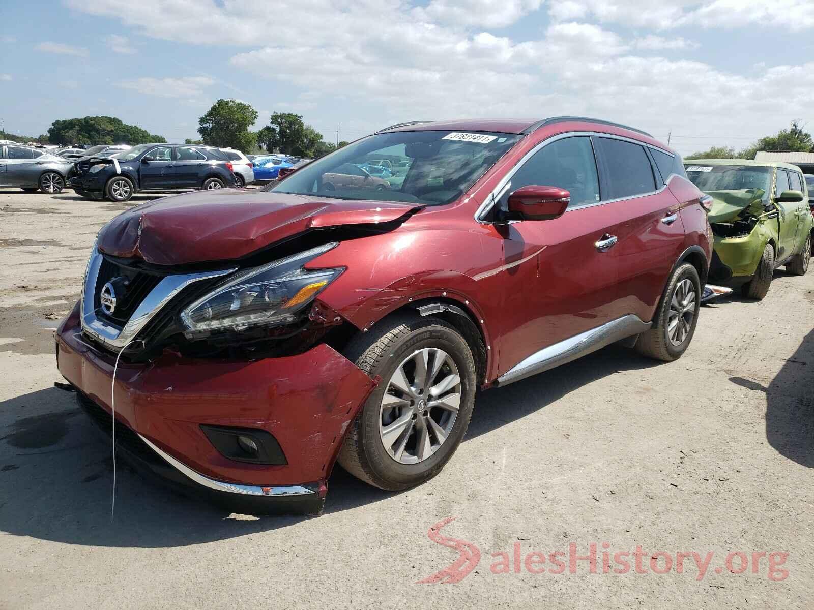 5N1AZ2MGXJN167107 2018 NISSAN MURANO