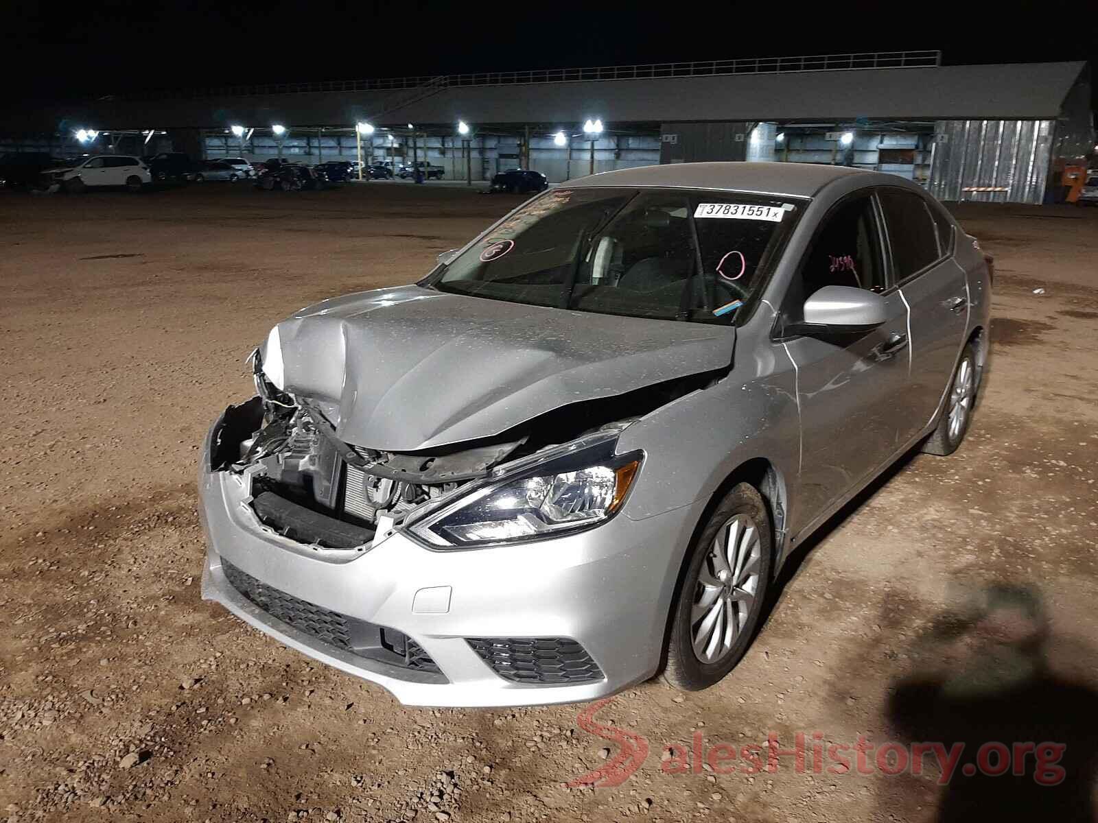 3N1AB7AP7KY393820 2019 NISSAN SENTRA