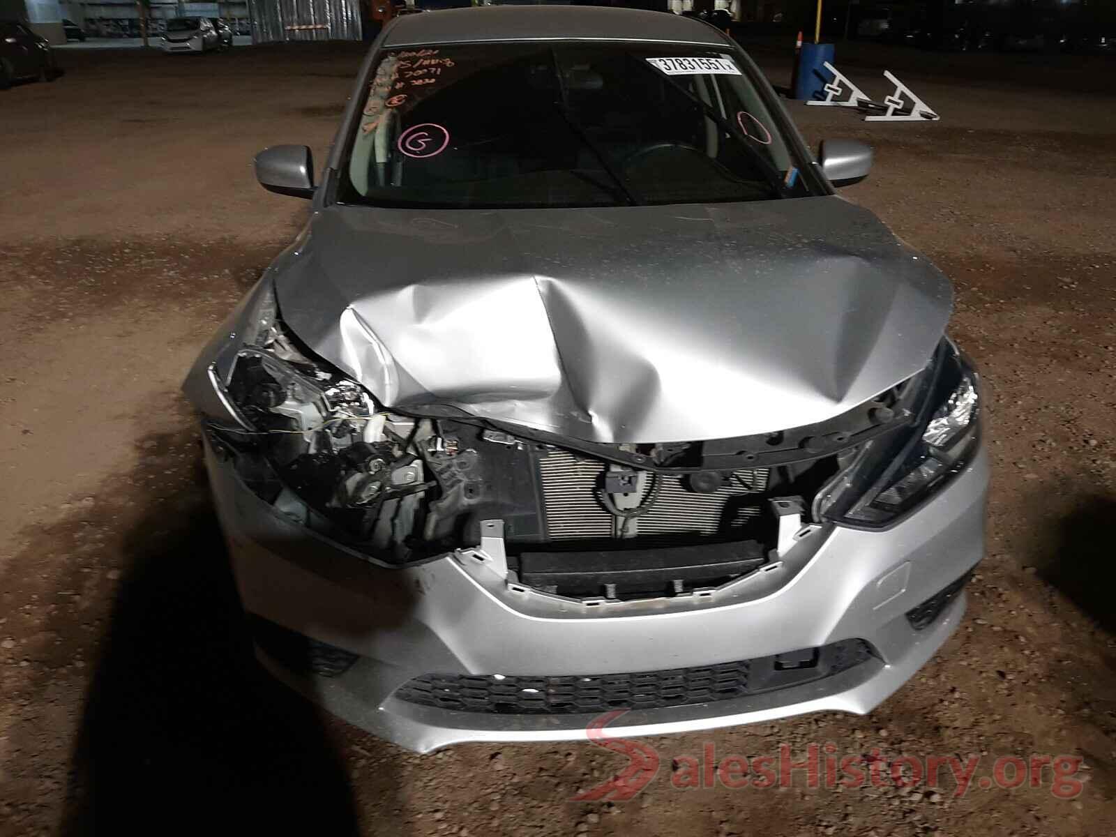 3N1AB7AP7KY393820 2019 NISSAN SENTRA