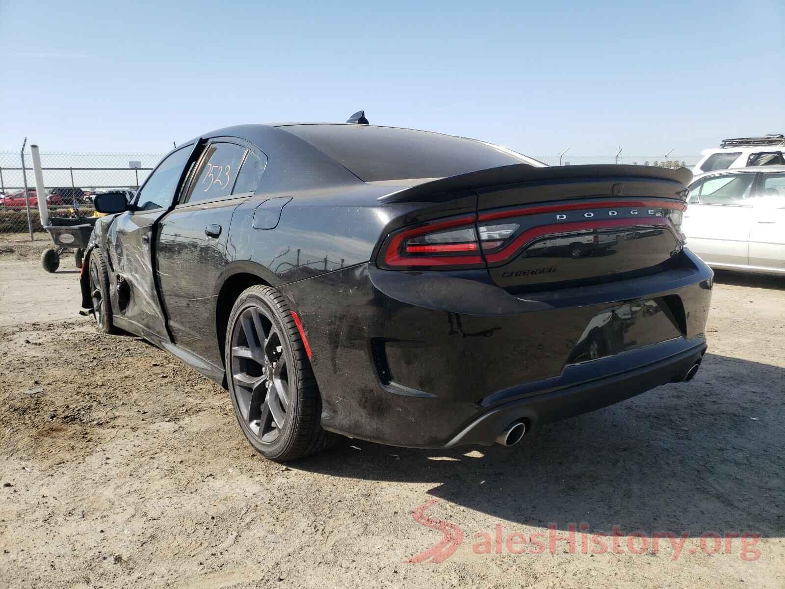 2C3CDXHG3KH737885 2019 DODGE CHARGER