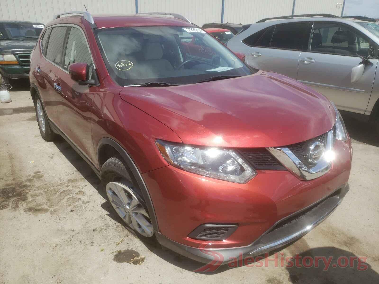 KNMAT2MV8GP721570 2016 NISSAN ROGUE