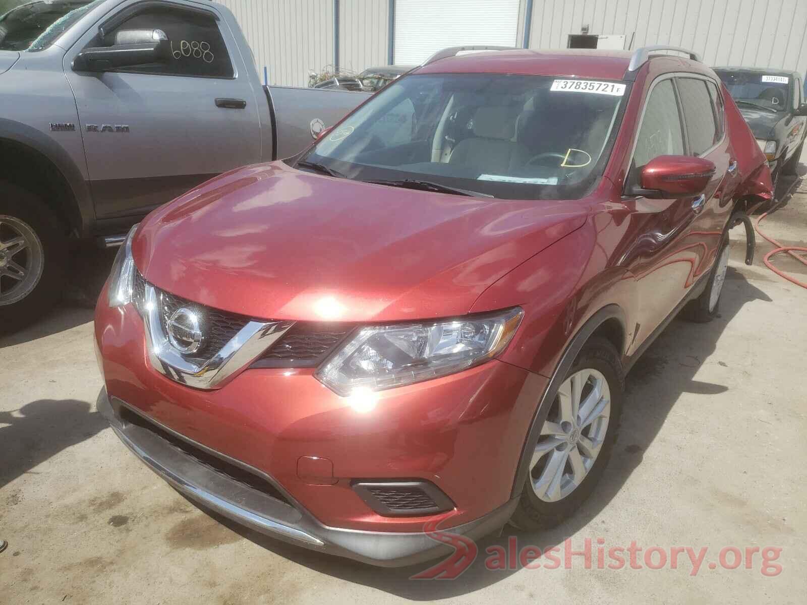 KNMAT2MV8GP721570 2016 NISSAN ROGUE