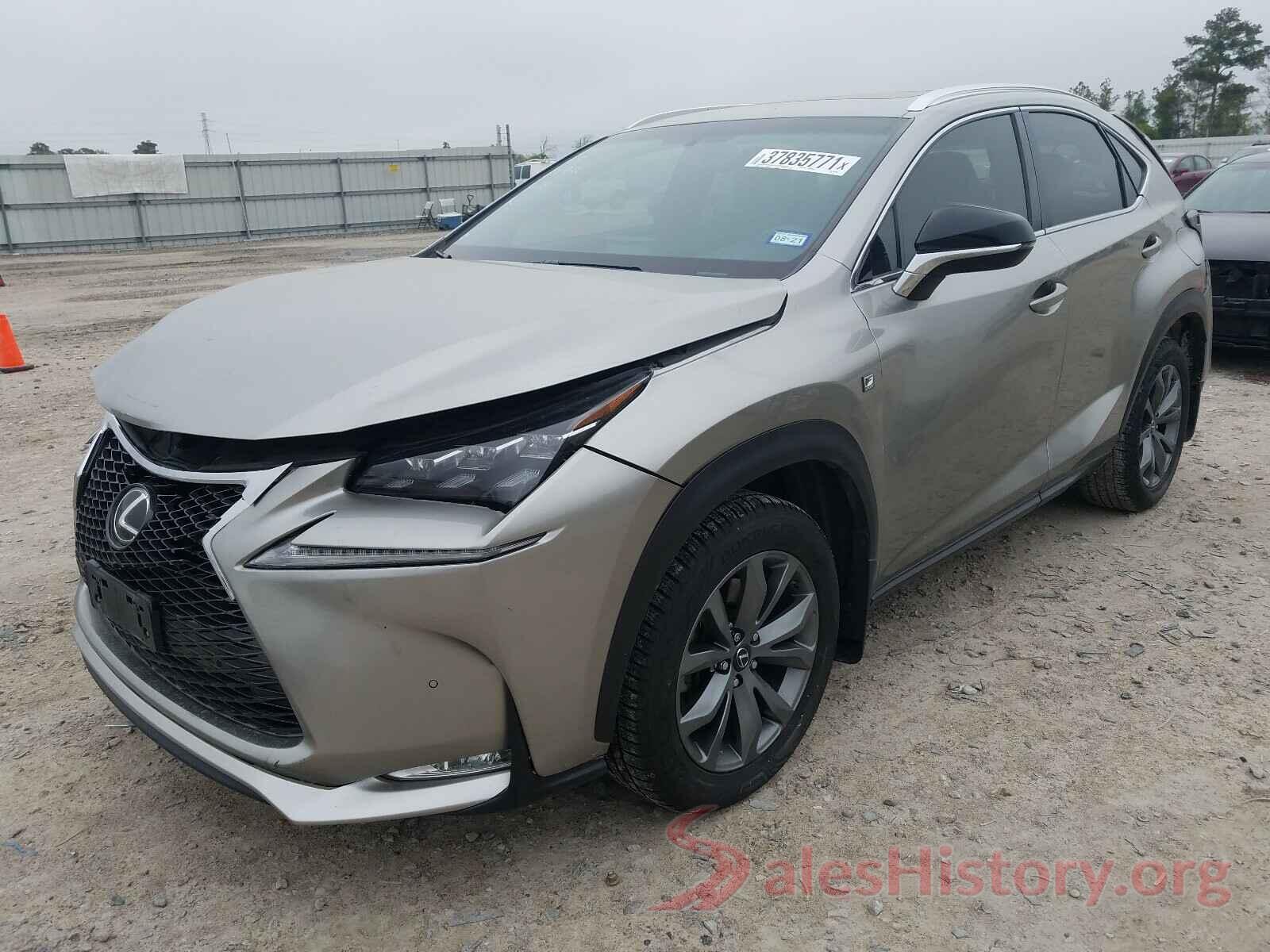 JTJYARBZ6G2030650 2016 LEXUS NX