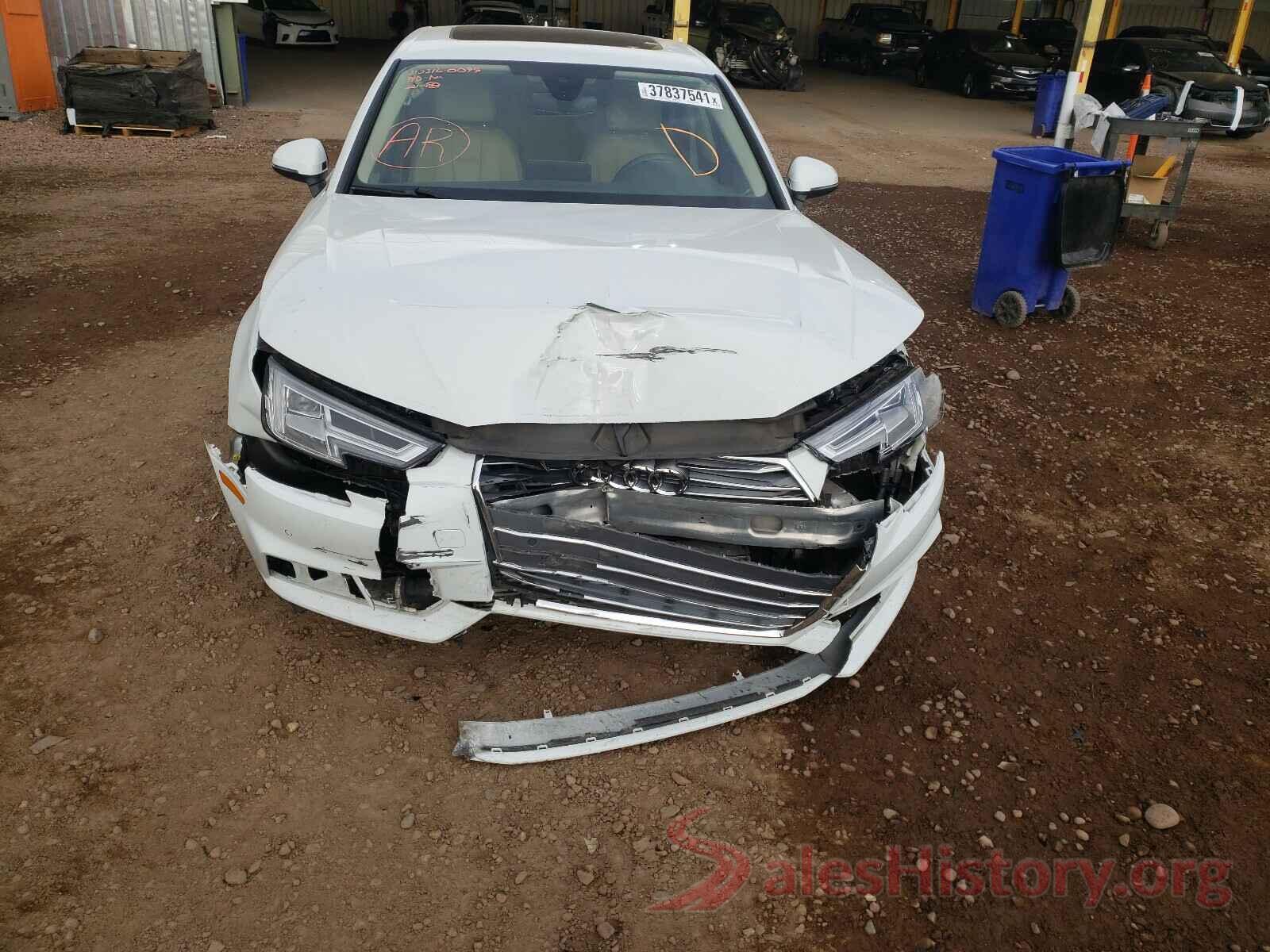 WAULMAF48JA233909 2018 AUDI A4