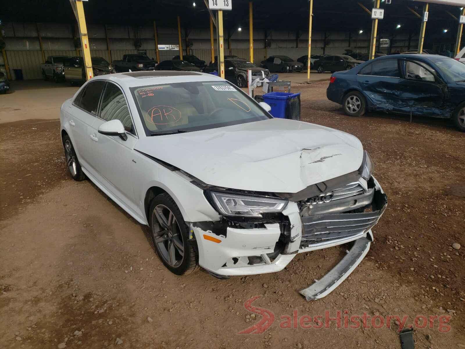 WAULMAF48JA233909 2018 AUDI A4