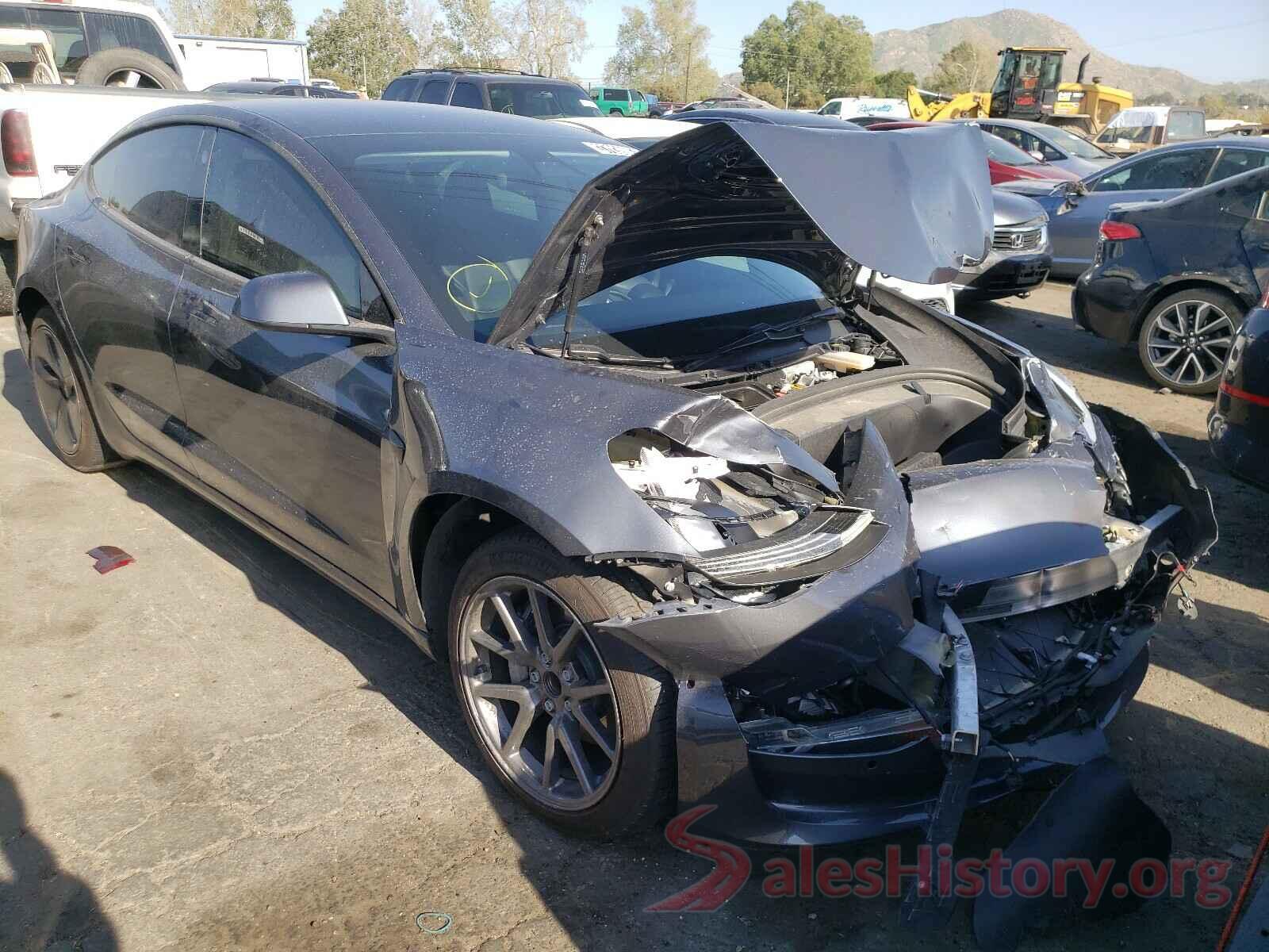 5YJ3E1EA1KF400210 2019 TESLA MODEL 3