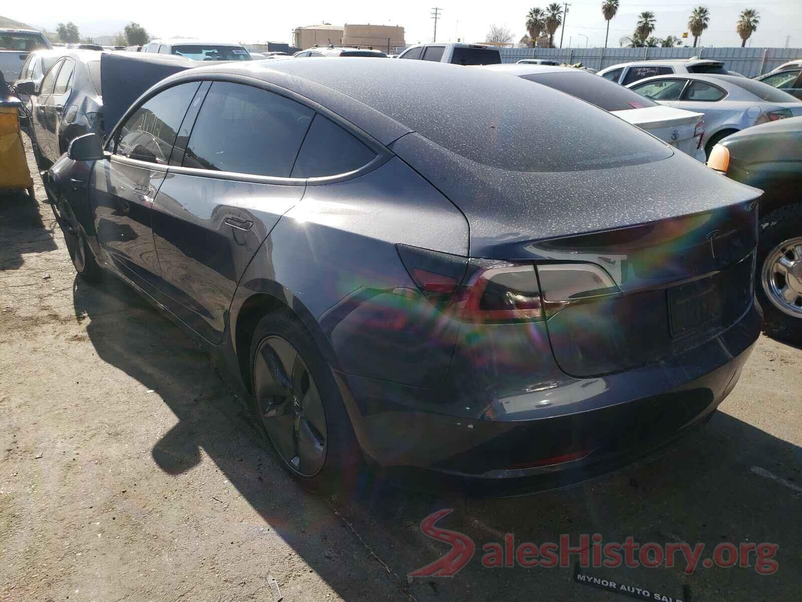 5YJ3E1EA1KF400210 2019 TESLA MODEL 3