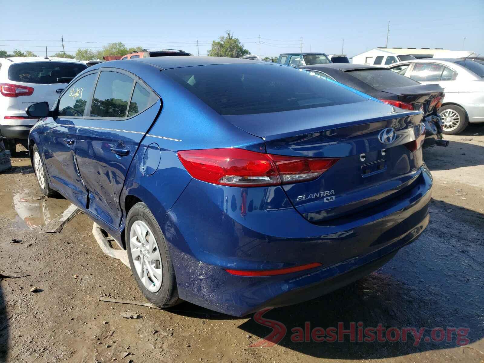 5NPD74LF1JH335096 2018 HYUNDAI ELANTRA