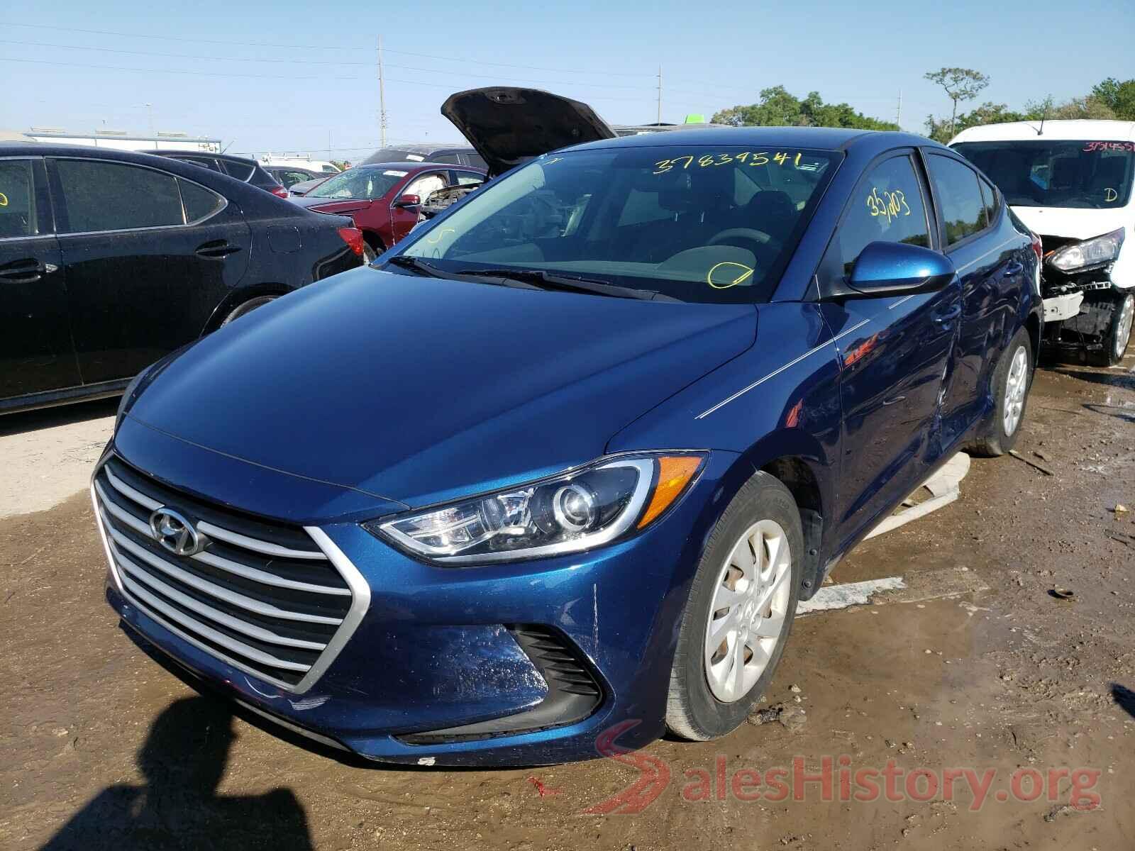 5NPD74LF1JH335096 2018 HYUNDAI ELANTRA