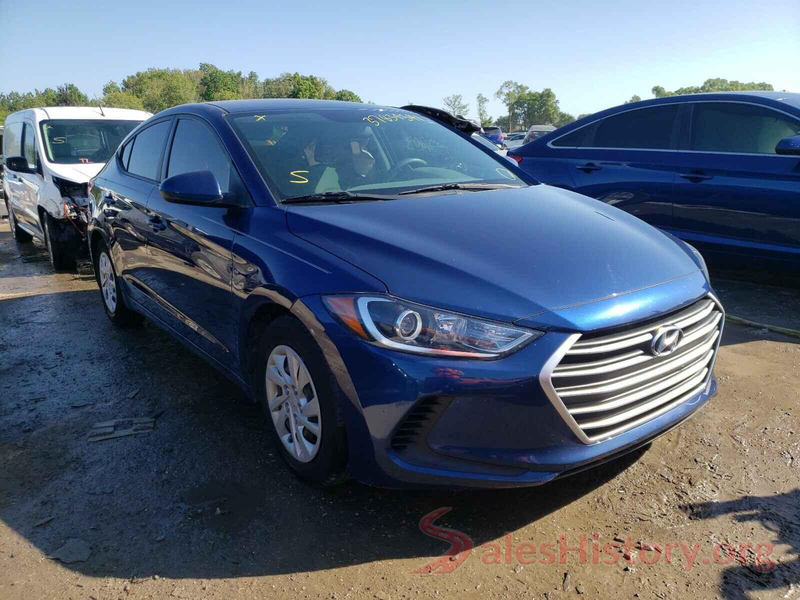 5NPD74LF1JH335096 2018 HYUNDAI ELANTRA