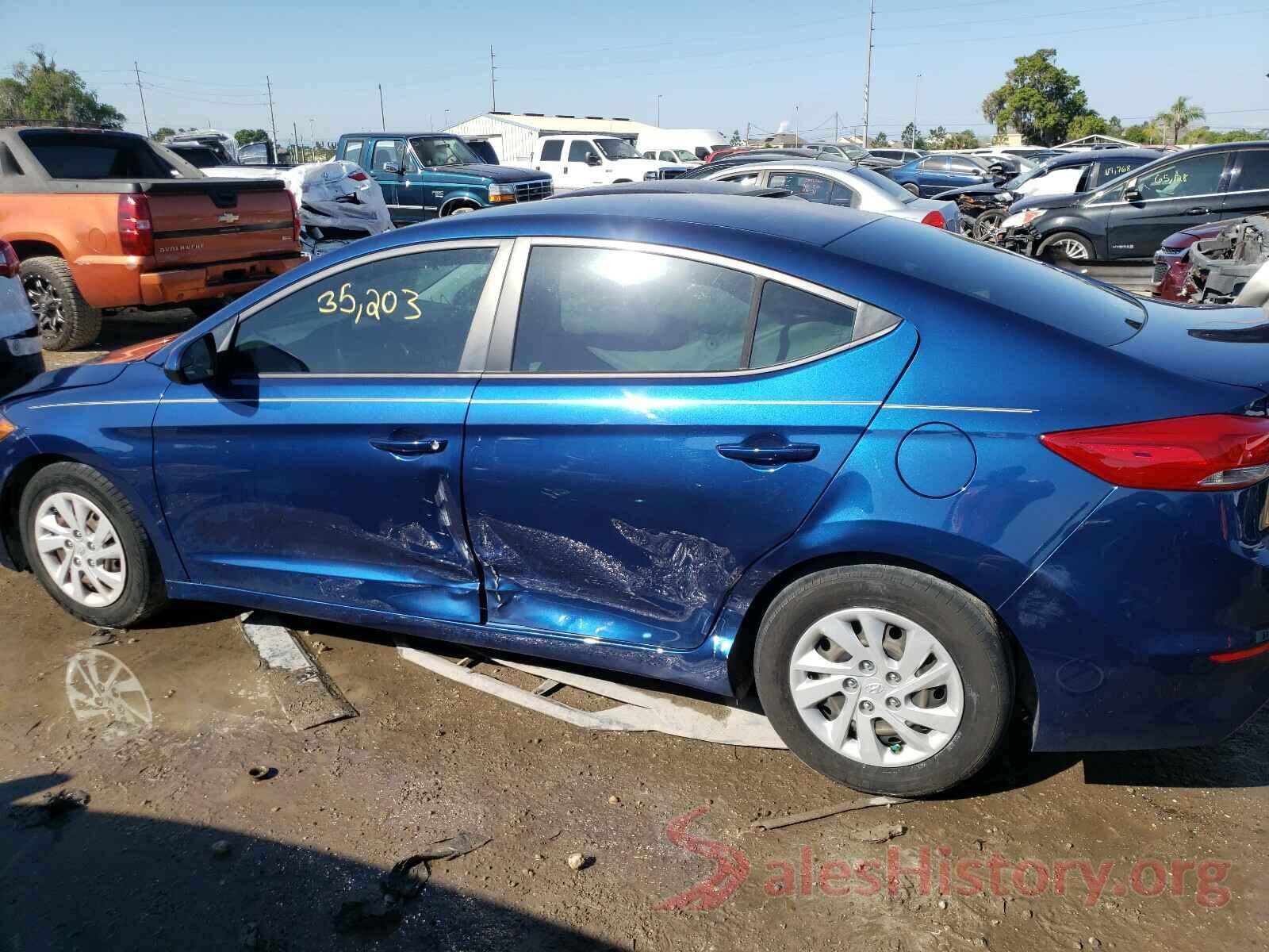 5NPD74LF1JH335096 2018 HYUNDAI ELANTRA