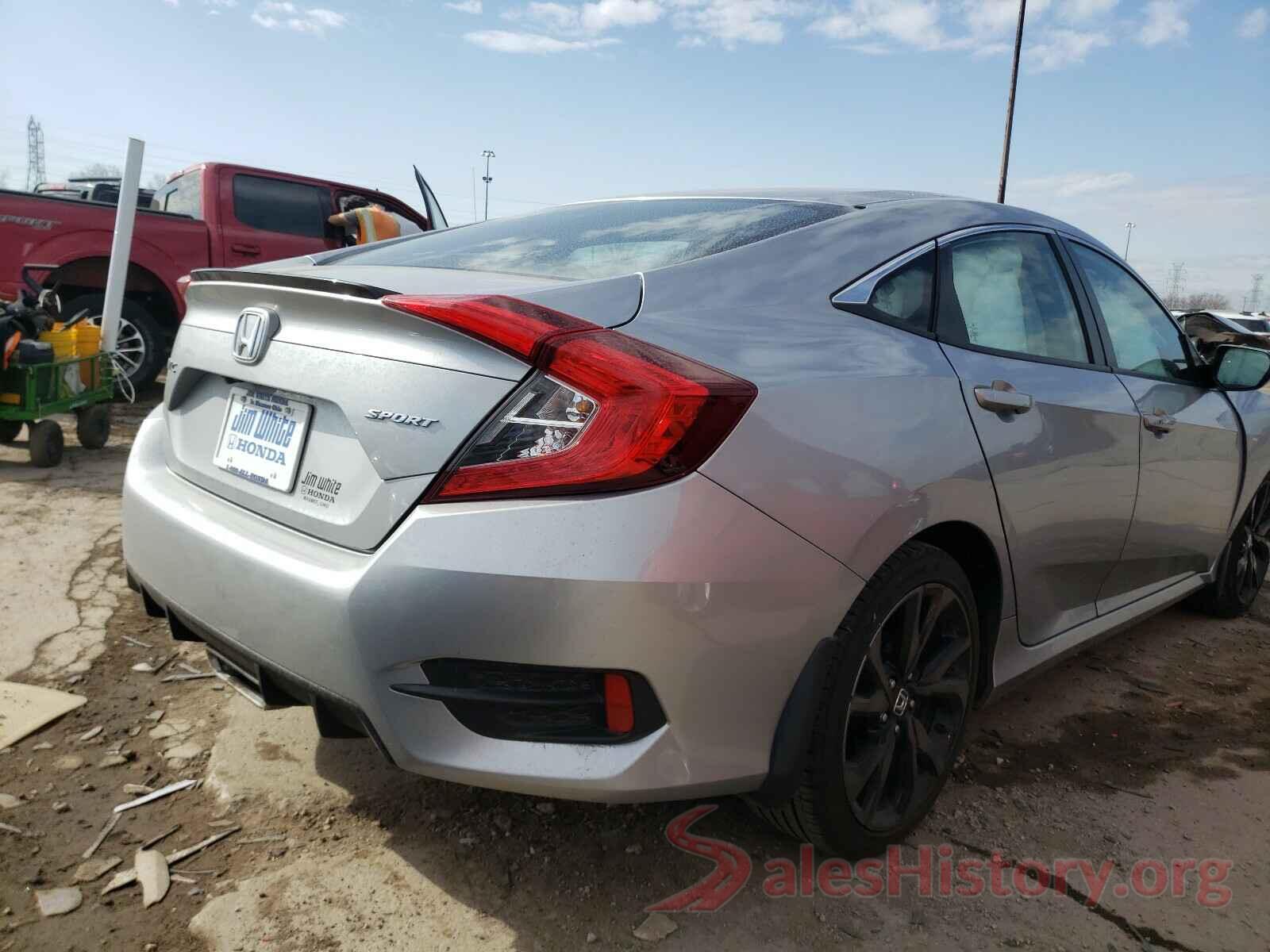 2HGFC2F86KH500674 2019 HONDA CIVIC