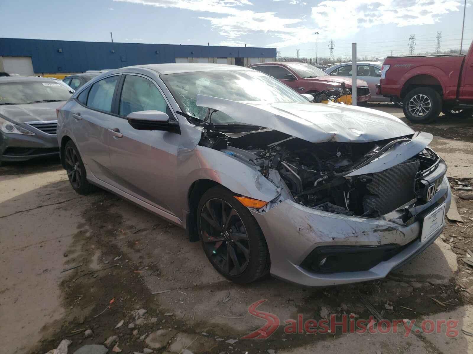 2HGFC2F86KH500674 2019 HONDA CIVIC