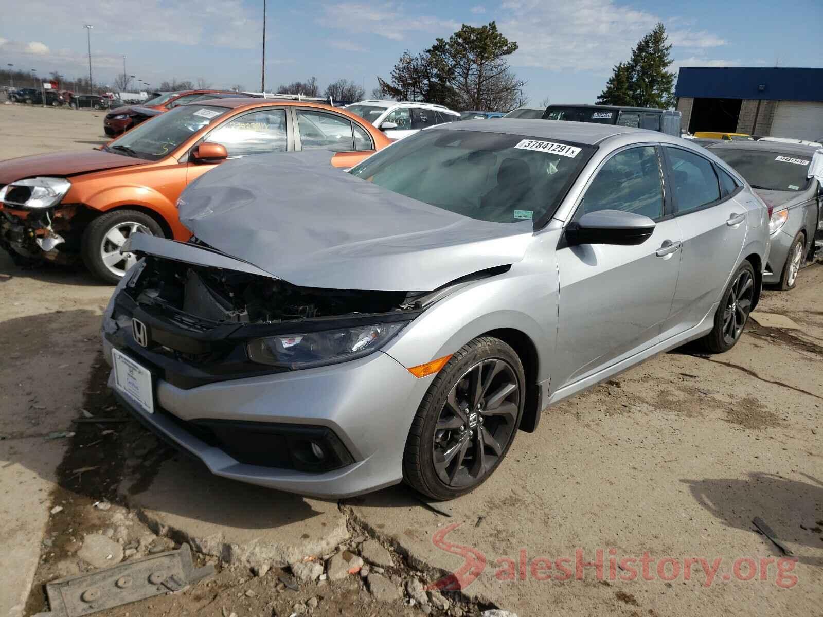 2HGFC2F86KH500674 2019 HONDA CIVIC