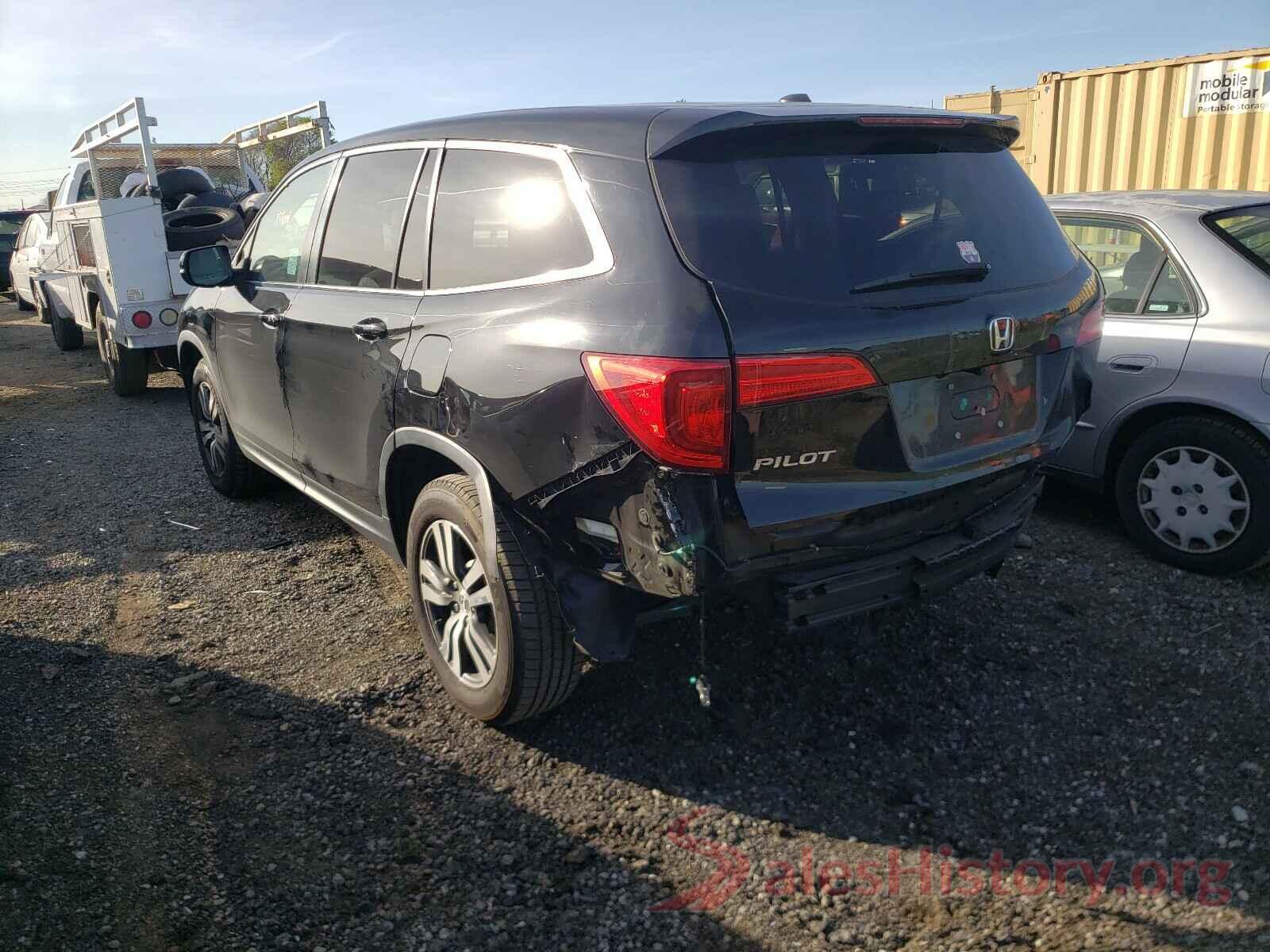 5FNYF5H30HB013423 2017 HONDA PILOT