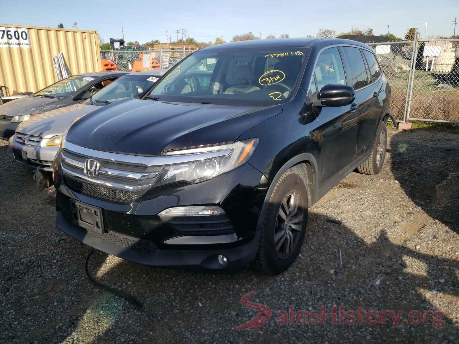 5FNYF5H30HB013423 2017 HONDA PILOT