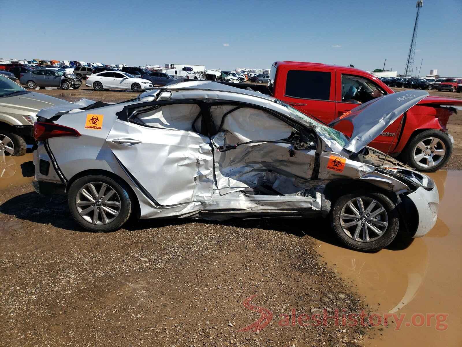 5NPDH4AE4GH656890 2016 HYUNDAI ELANTRA