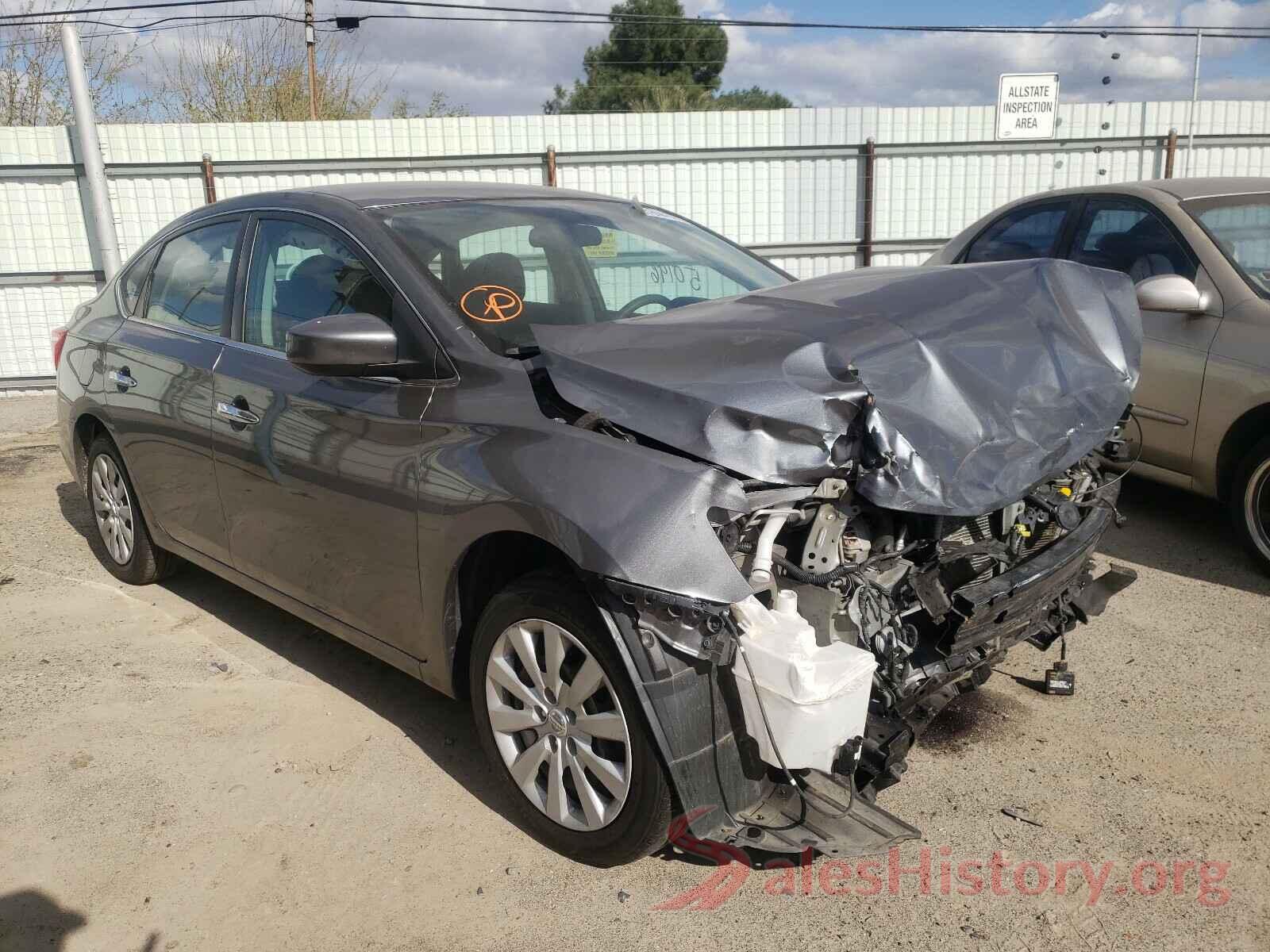 3N1AB7AP7KY268459 2019 NISSAN SENTRA